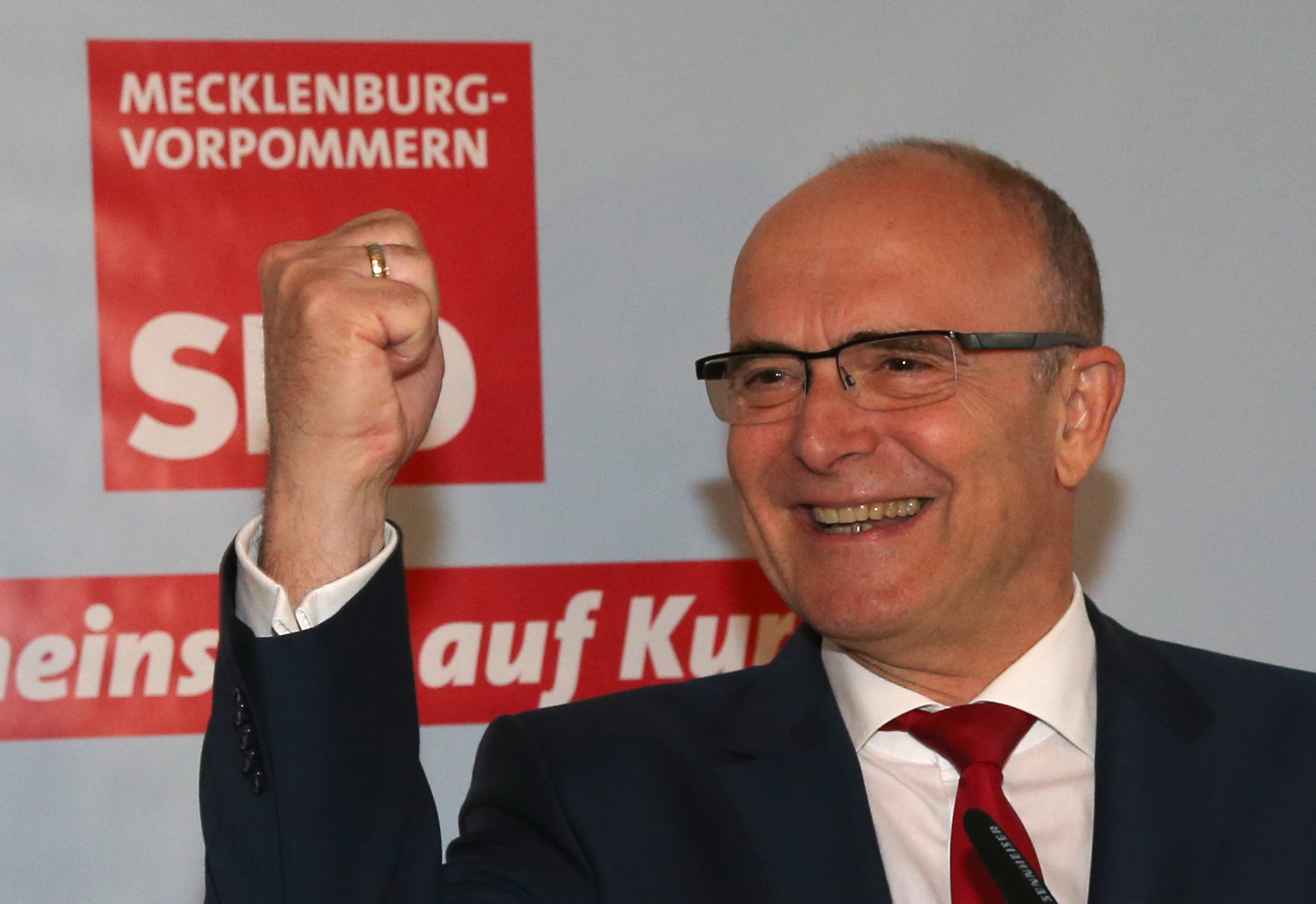 Im Amt bestätigt: Mecklenburg-Vorpommerns Ministerpräsident Erwin Sellering (SPD). 