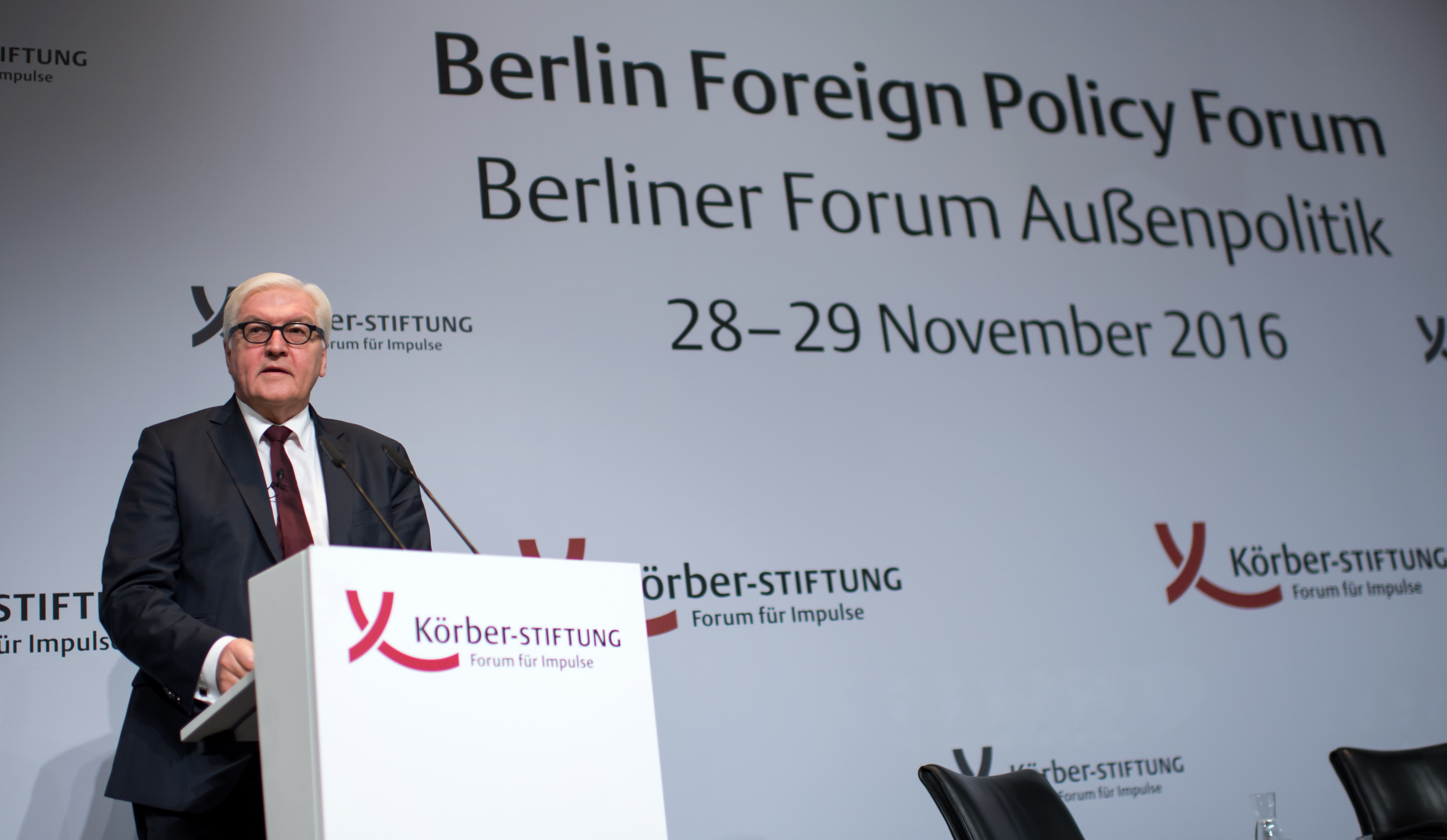 Außenminister Frank-Walter Steinmeier: Die Welt ist im Krisenmodus.
