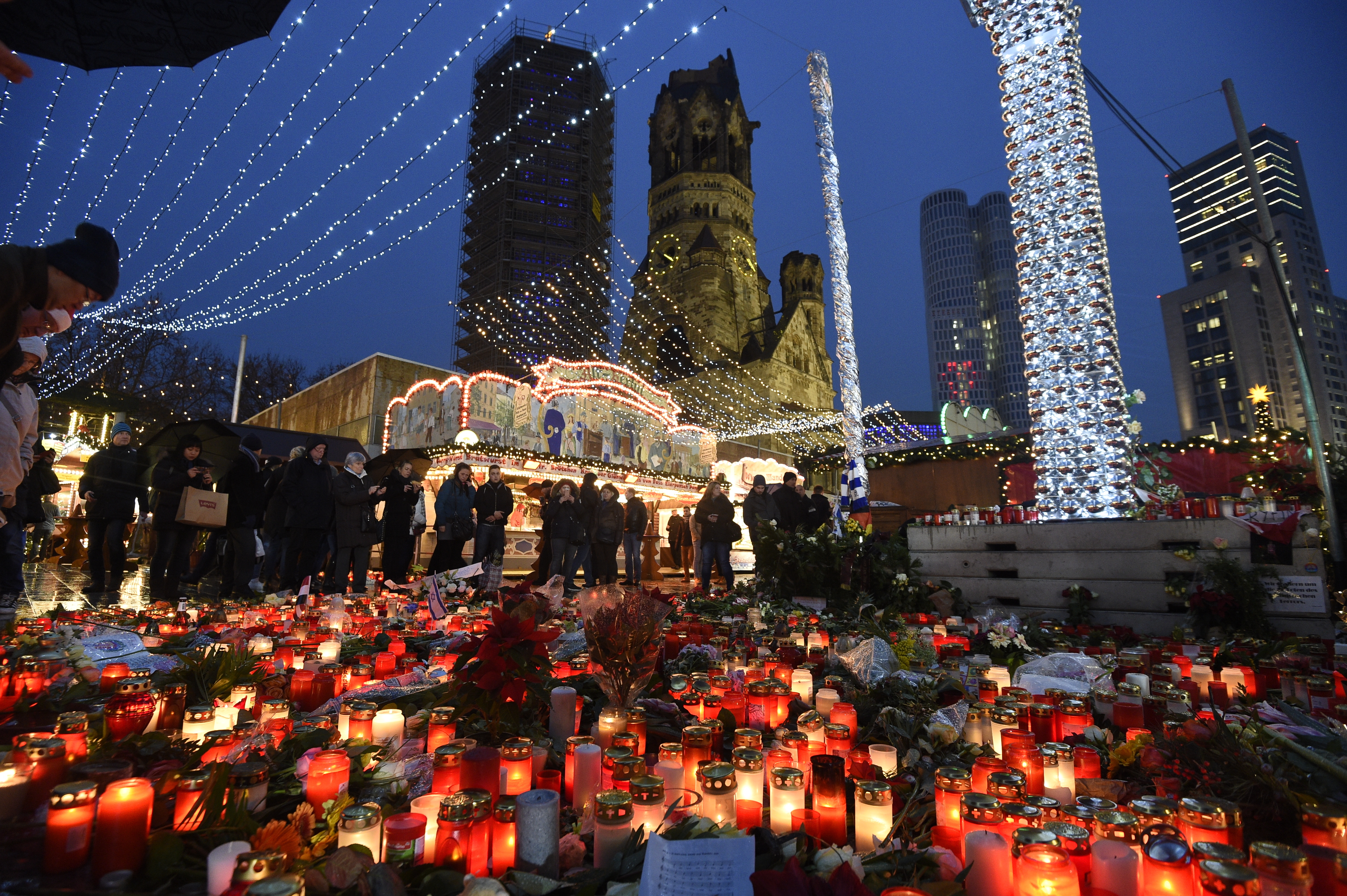 Trauer am Breitscheidplatz in Berlin