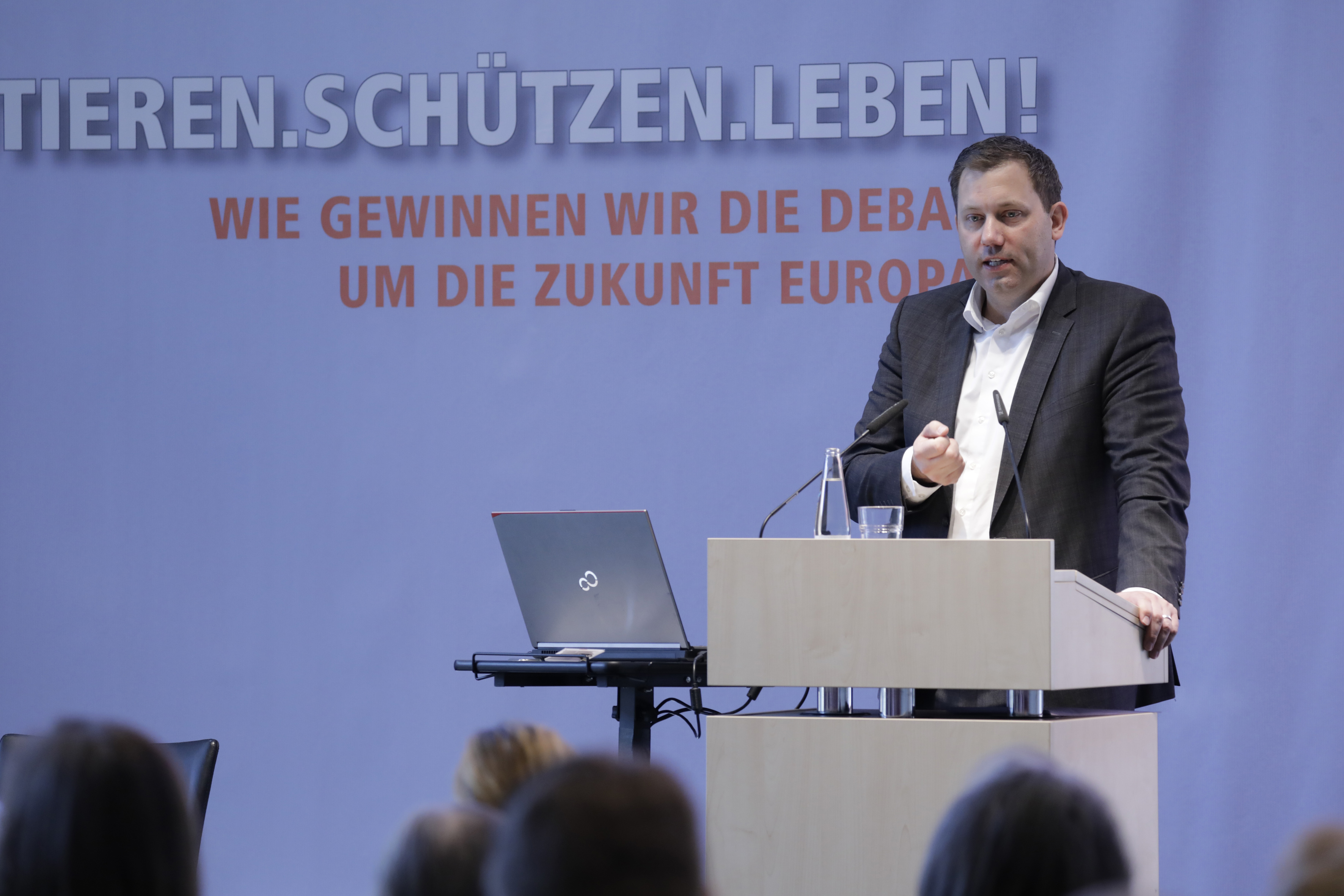 SPD-Generalsekretär Lars Klingbeil wirbt um eine klare Haltung für Europa.
