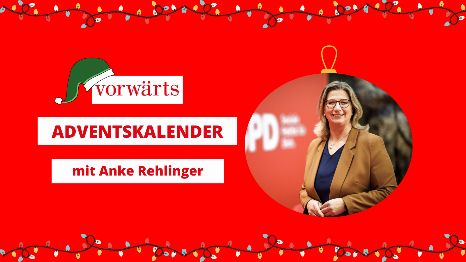 Anke Rehlinger ist stellvertretende SPD-Vorsitzende.