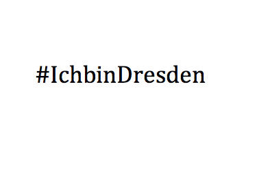 #IchbinDresden