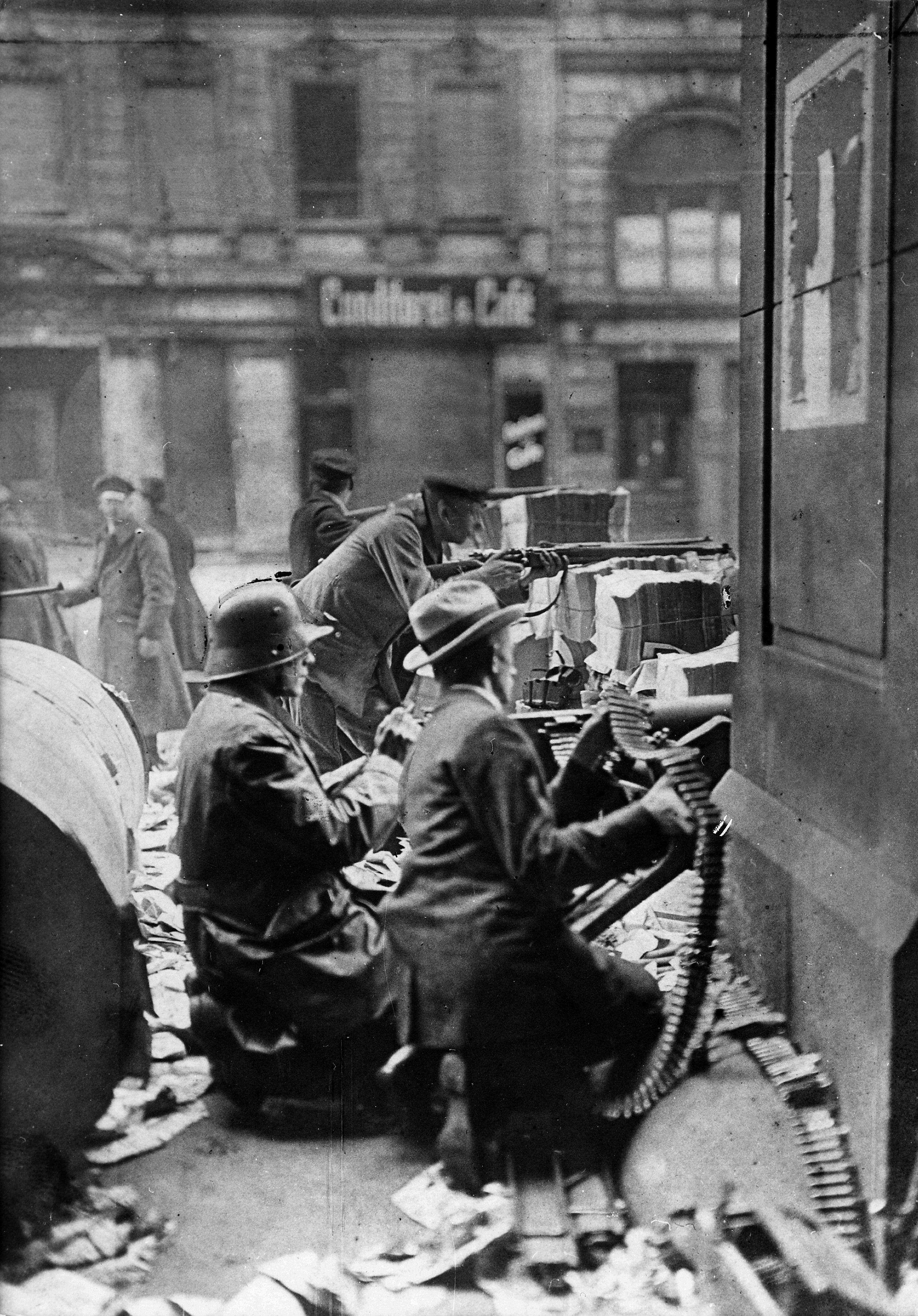 Im Januar 1919 wurde der sogenannte Spartakusaufstand blutig auf Berlins Straßen ausgetragen.