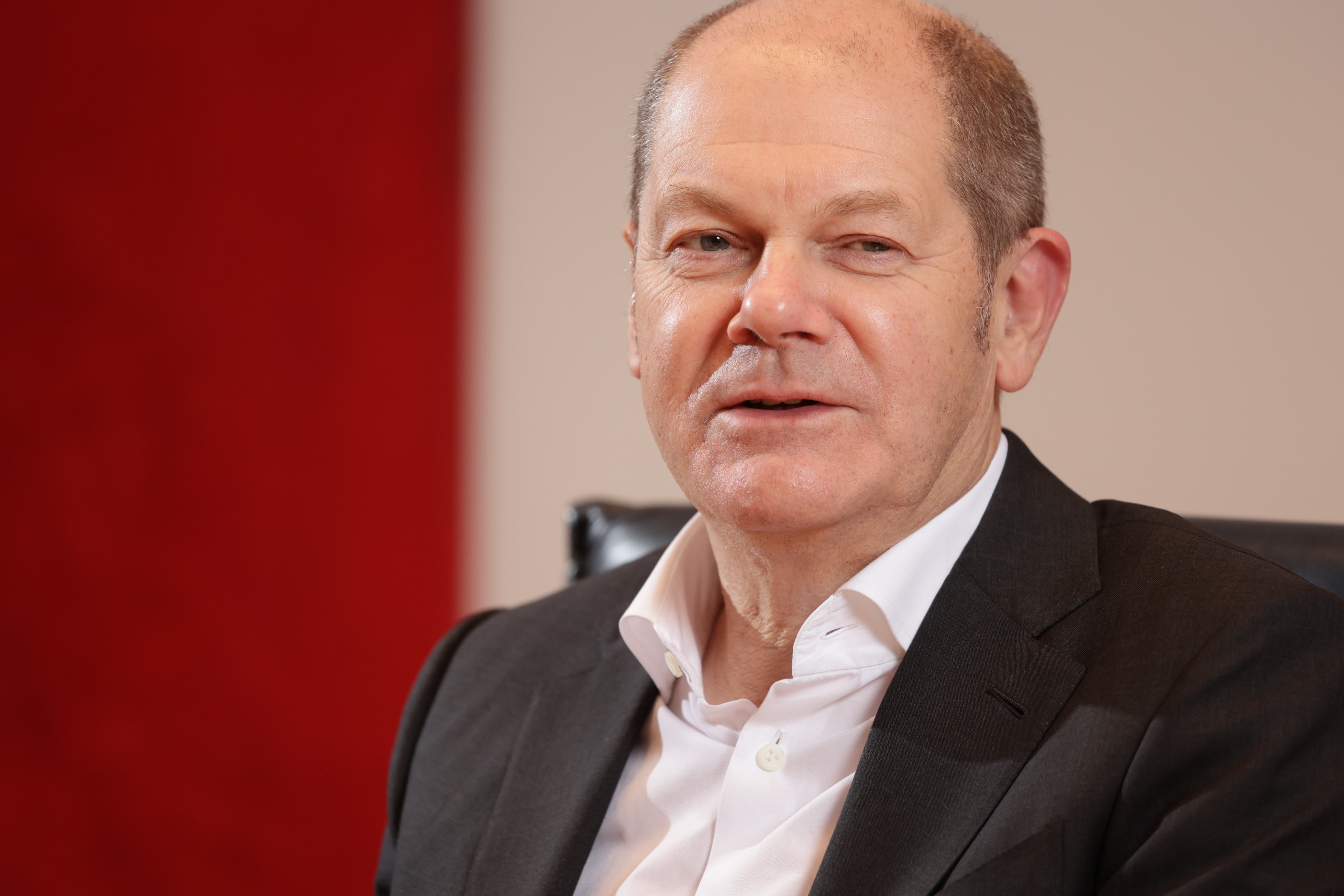 SPD-Kanzlerkandidat und Bundesfinanzminister Olaf Scholz.