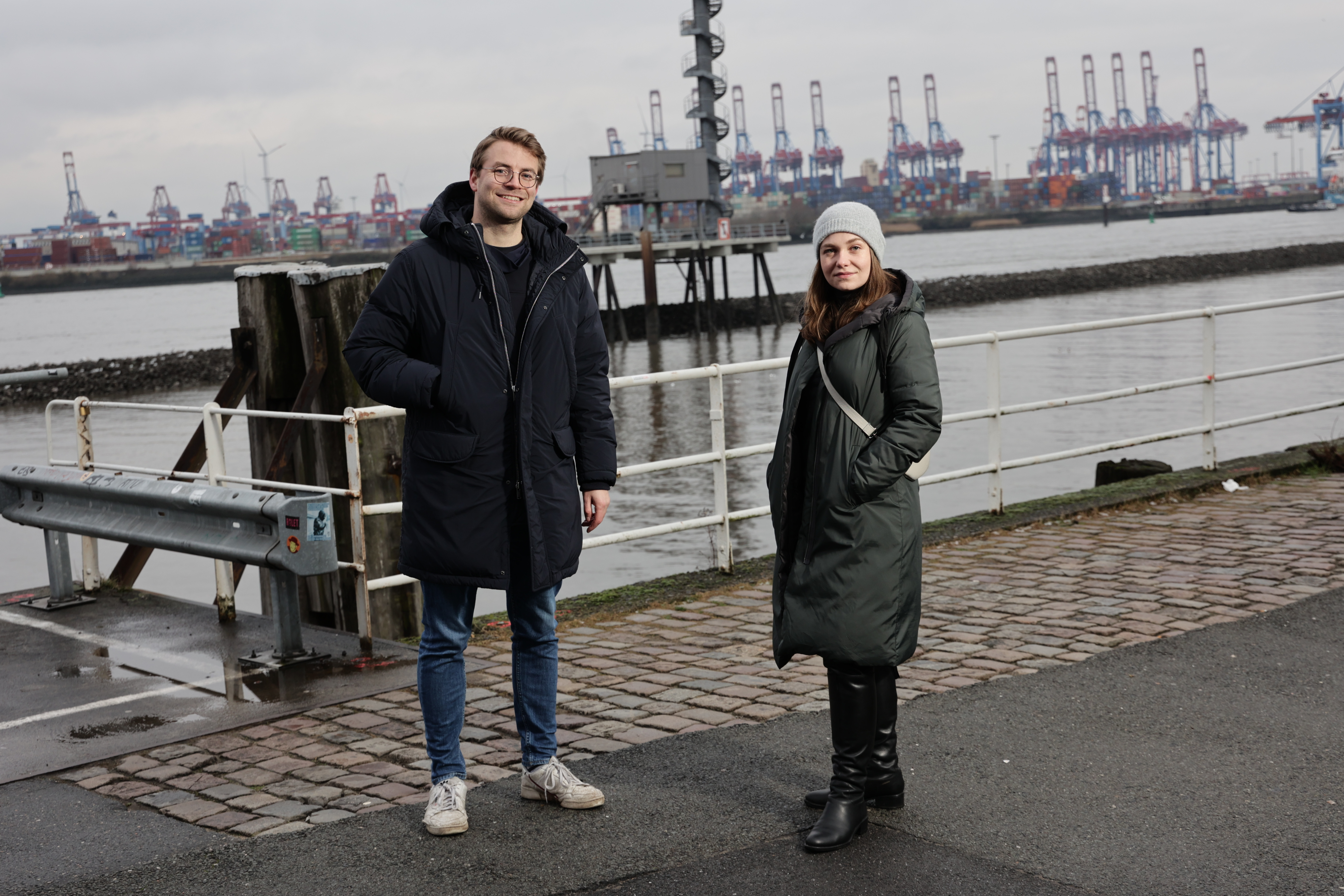 „Wir möchten ein Heimathafen für Menschen sein, die an Politik interessiert sind.“ Julius Ibel und Nanna-Josephine ­Roloff, Vorsitzende des digitalen Distrikts „Dockland“ in Hamburg