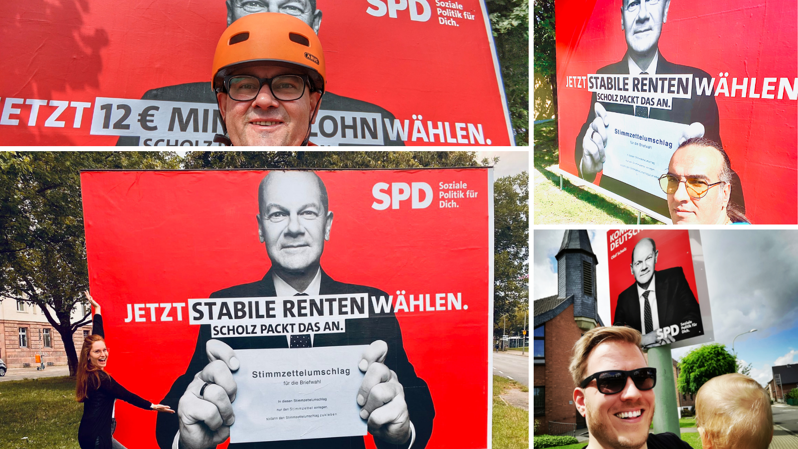 Olaf und du: Schick uns dein Selfie mit dem SPD-Kanzlerkandidaten.
