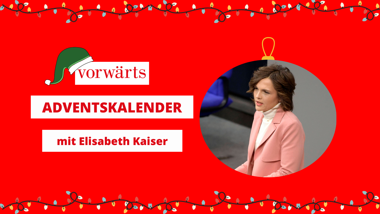 Elisabeth Kaiser ist SPD-Bundestagsabgeordnete aus Thüringen.
