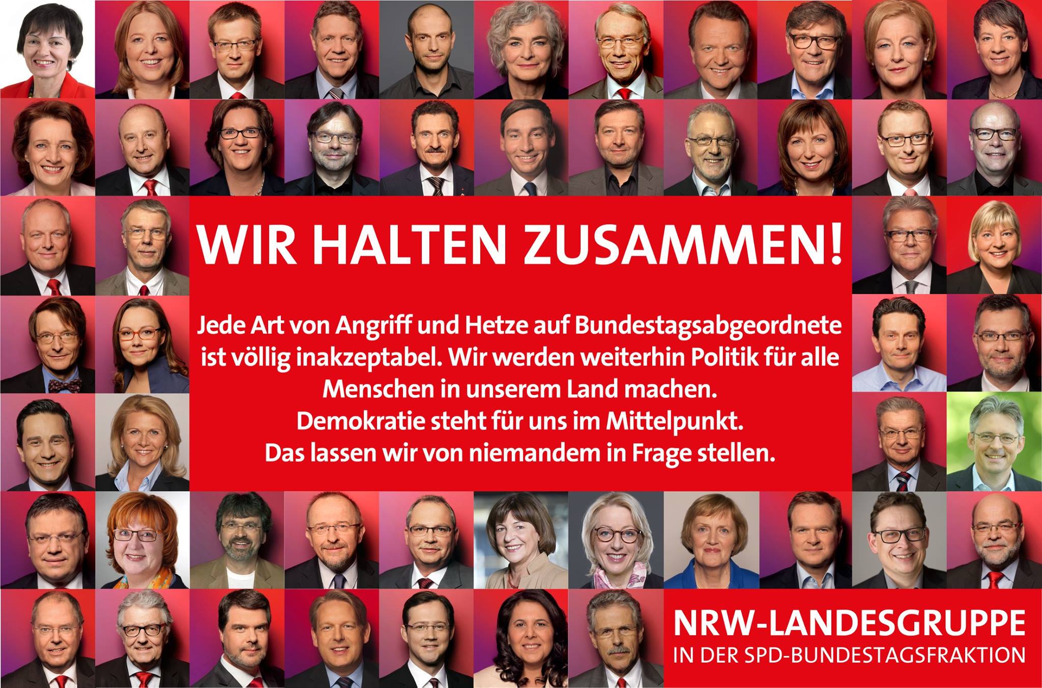 Die SPD zeigt Geschlossenheit