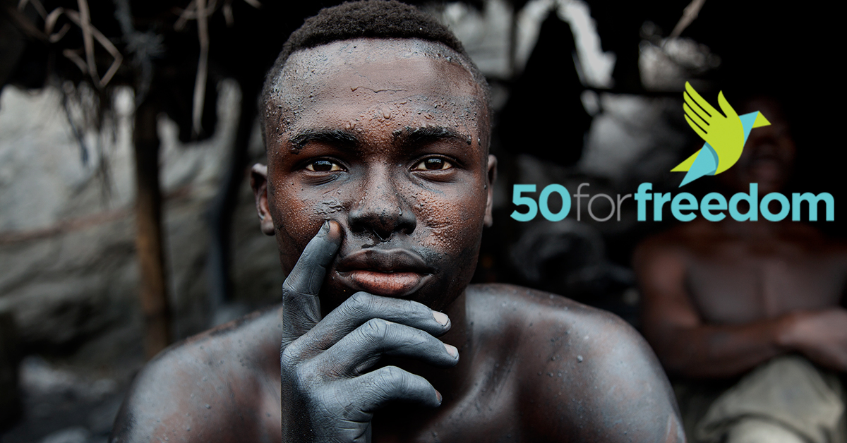 Mit der Kampagne „50for Freedom“ will die Internationale Arbeitsorganisation ILO gegen weltweite Zwangsarbeit vorgehen.