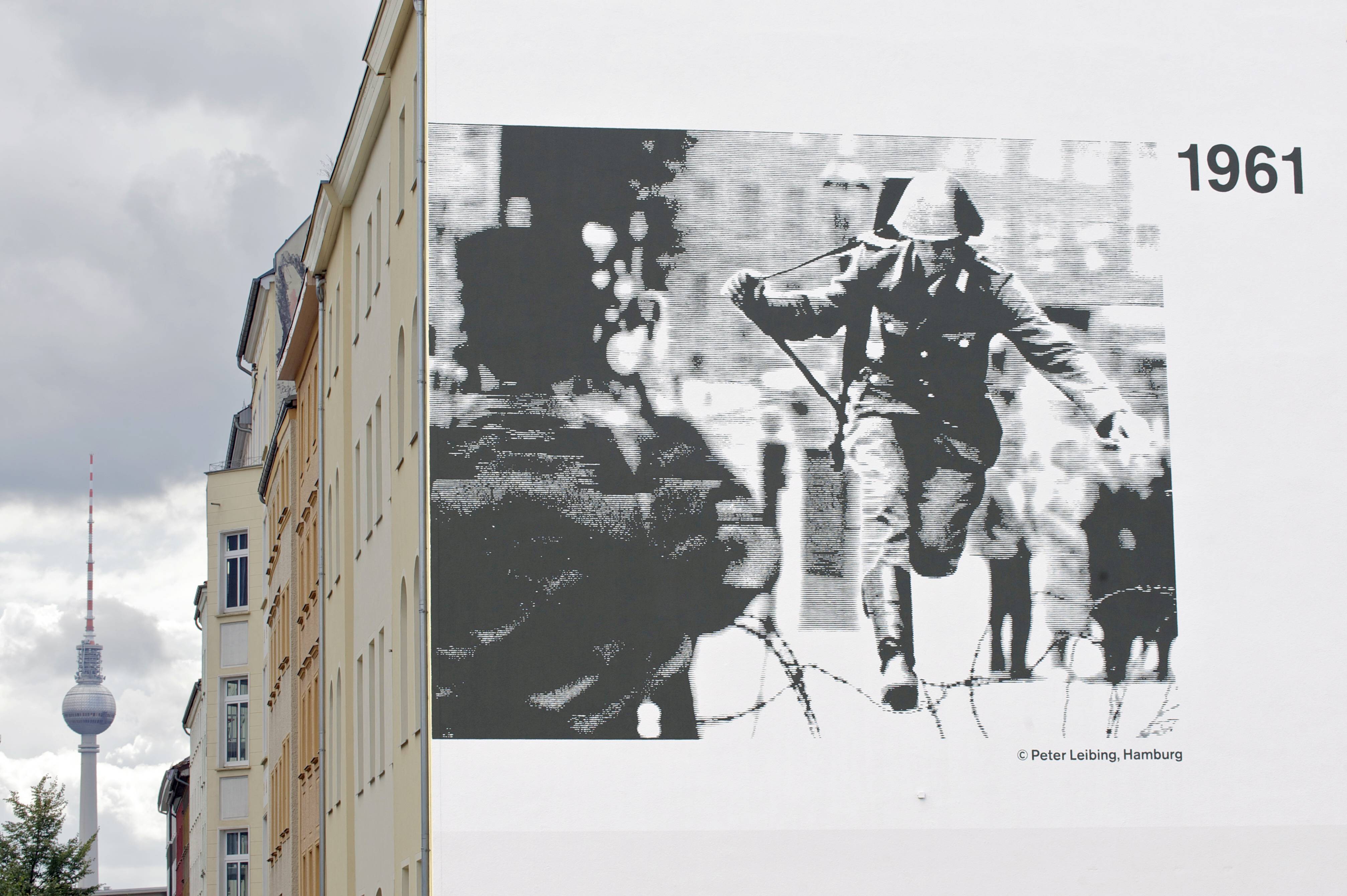 Mauergedenkstätte an der Bernauer Straße in Berlin: Vor 60 Jahren begann der Bau der Mauer.