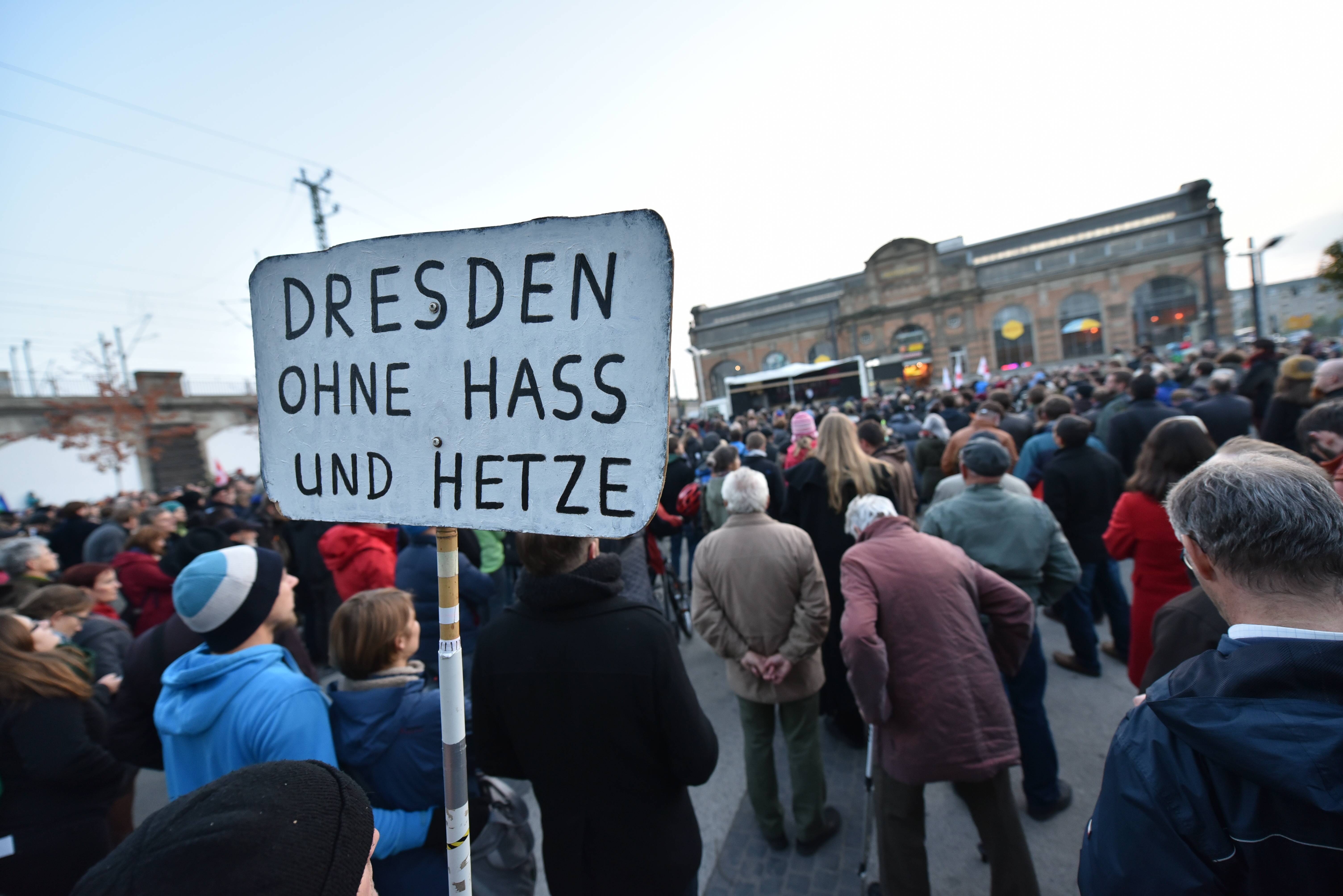 Symbolfoto: Auch in diesem Jahr ist in Dresden Protest gegen Rechtsextremismus geplant.