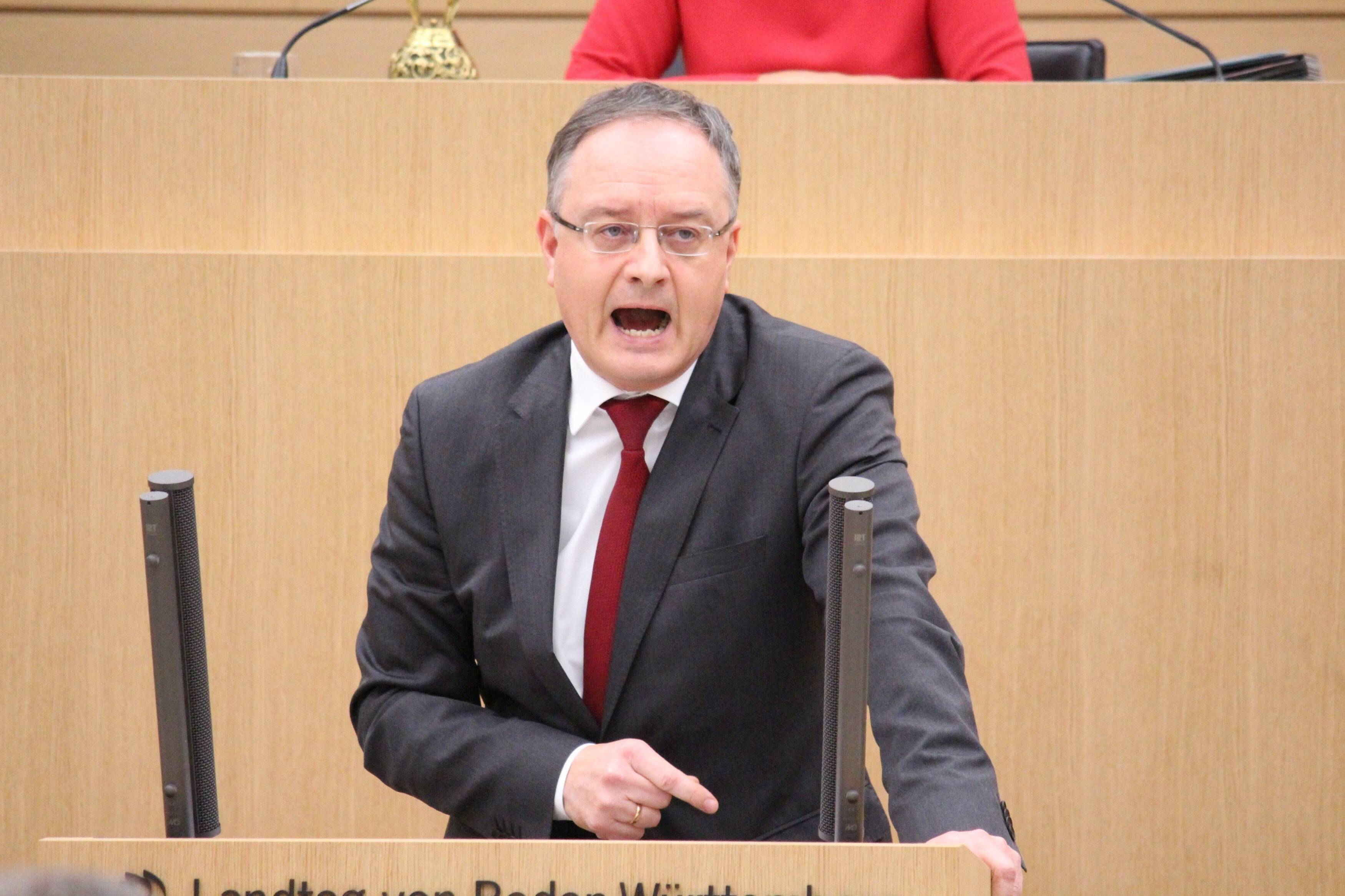 SPD-Chef Andreas Stoch verspricht in Baden-Württemberg: „Wir werden politische Verantwortung einfordern!"