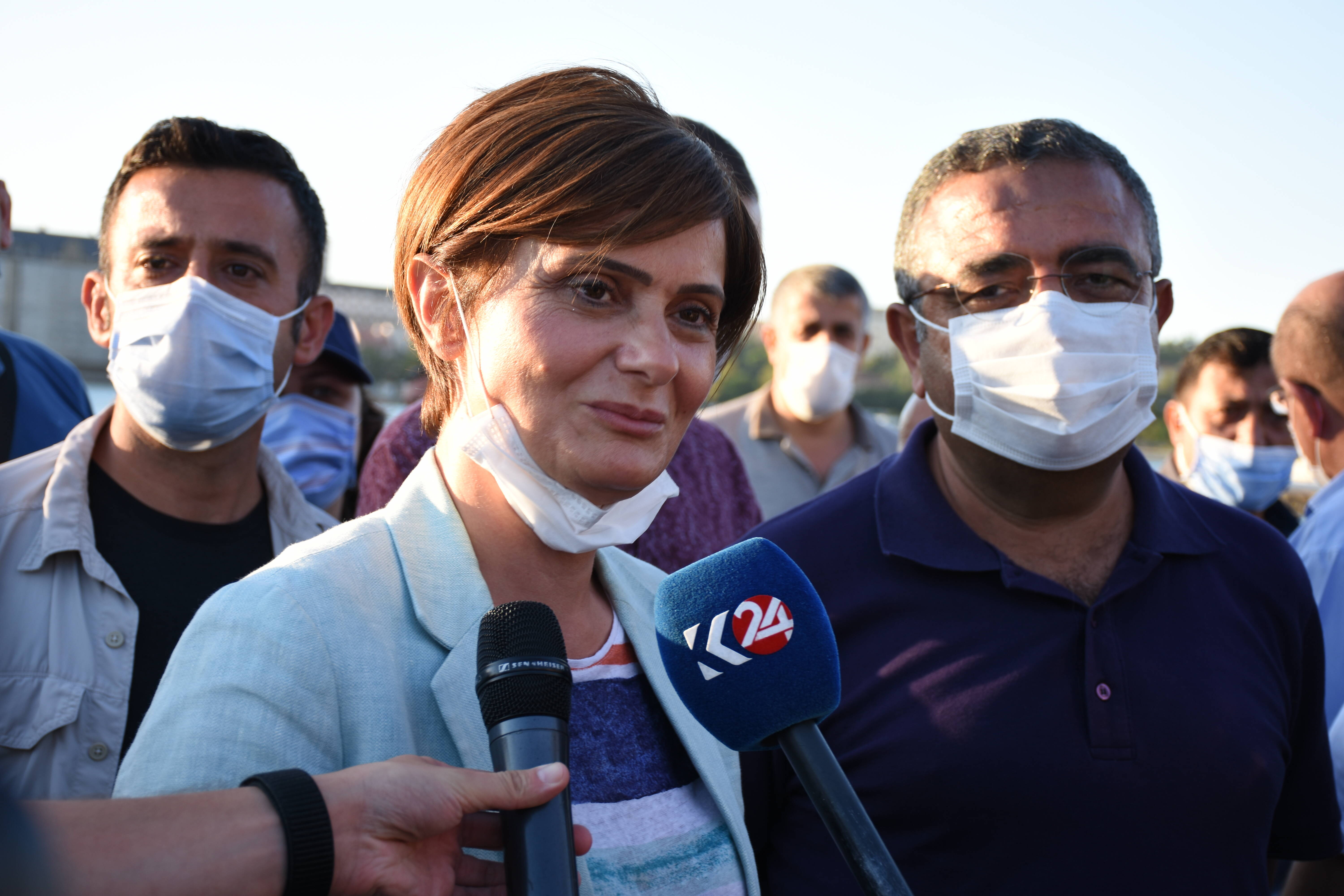 Für Präsident Erdogan politisch gefährlich: Canan Kaftancıoğlu, die Vorsitzende der republikanischen Volkspartei CHP in Istanbul.