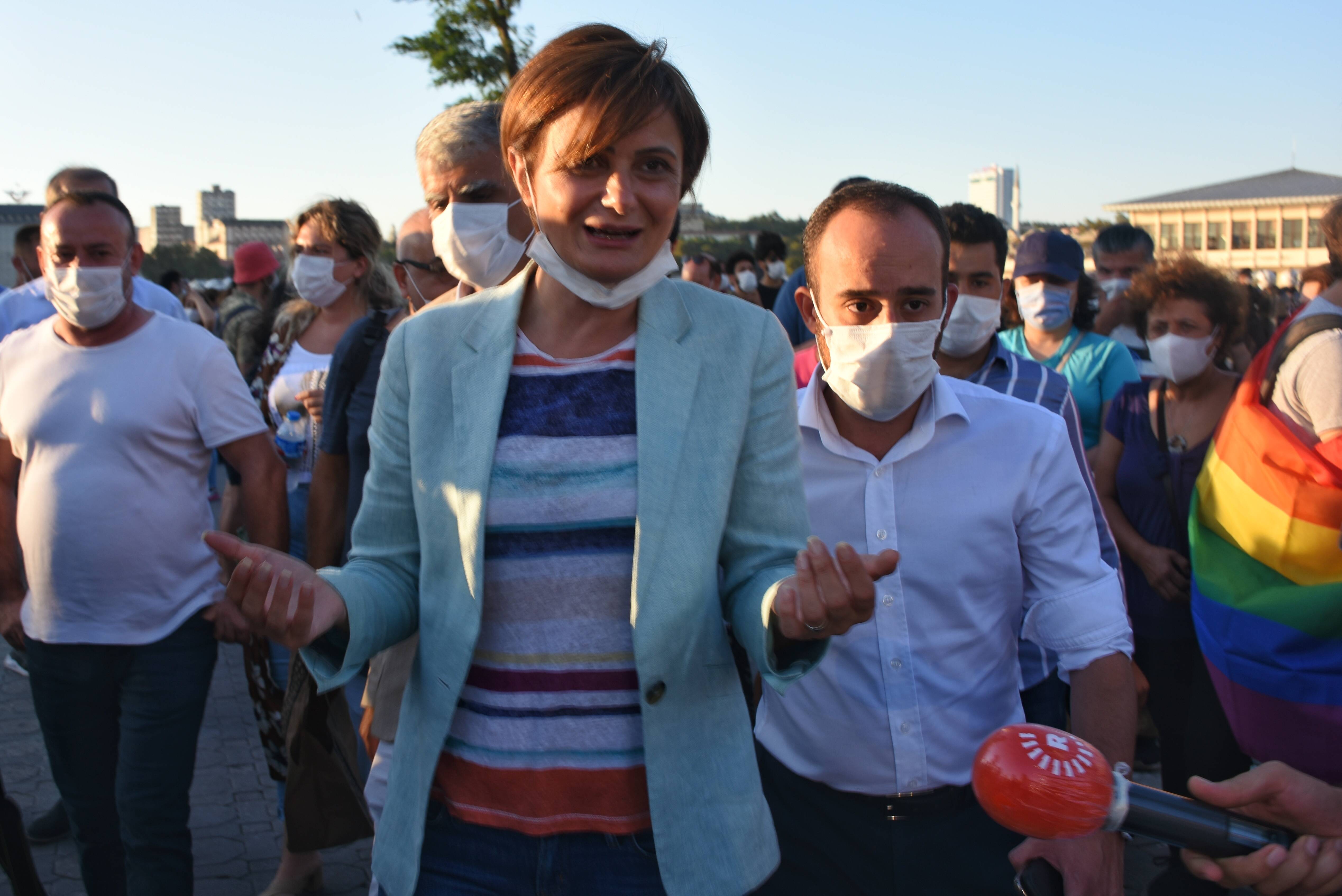 Eine Ausnahmefigur der türkischen Politik: Canan Kaftancıoğlu, die Vorsitzende der republikanischen Volkspartei CHP in Istanbul.