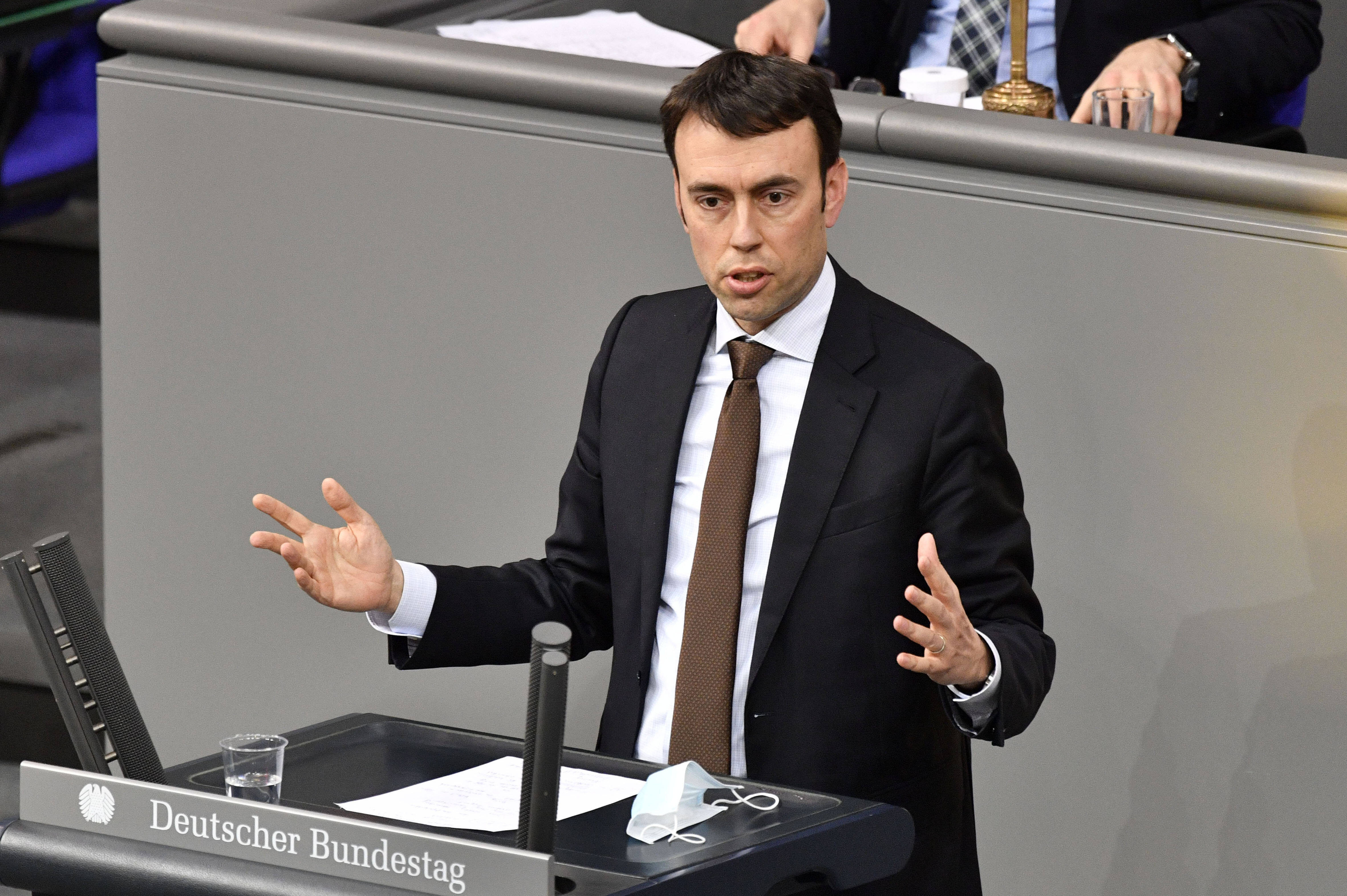 Nils Schmid (hier im Februar 2021 im Bundestag) warnt: Die Blockade der EU-Beitrittsgespräche mit Nordmazedonien „ist ein fatales Signal für die Glaubwürdigkeit der EU in der Region“.
