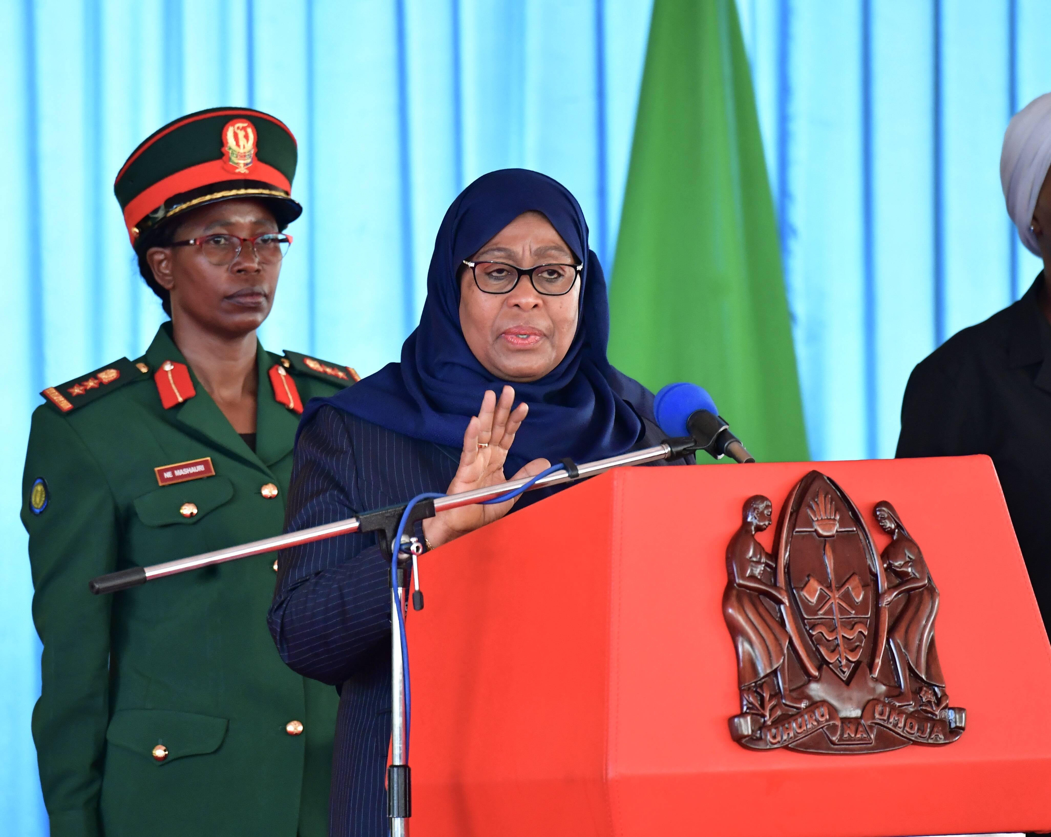 Seit März ist Samia Suluhu Hassan Präsidentin von Tansania.
