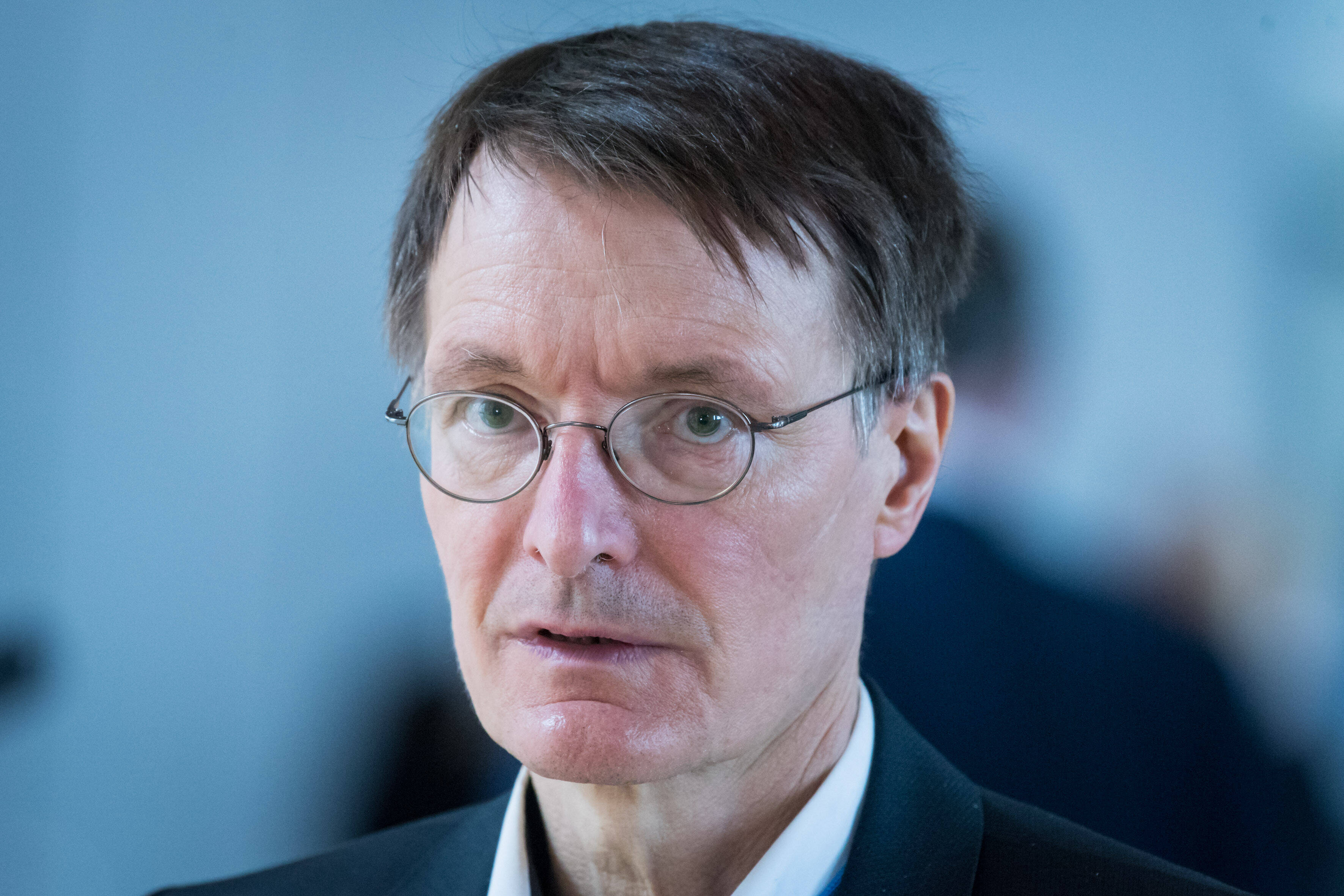 Karl Lauterbach im Gespräch mit dem „vorwärts".