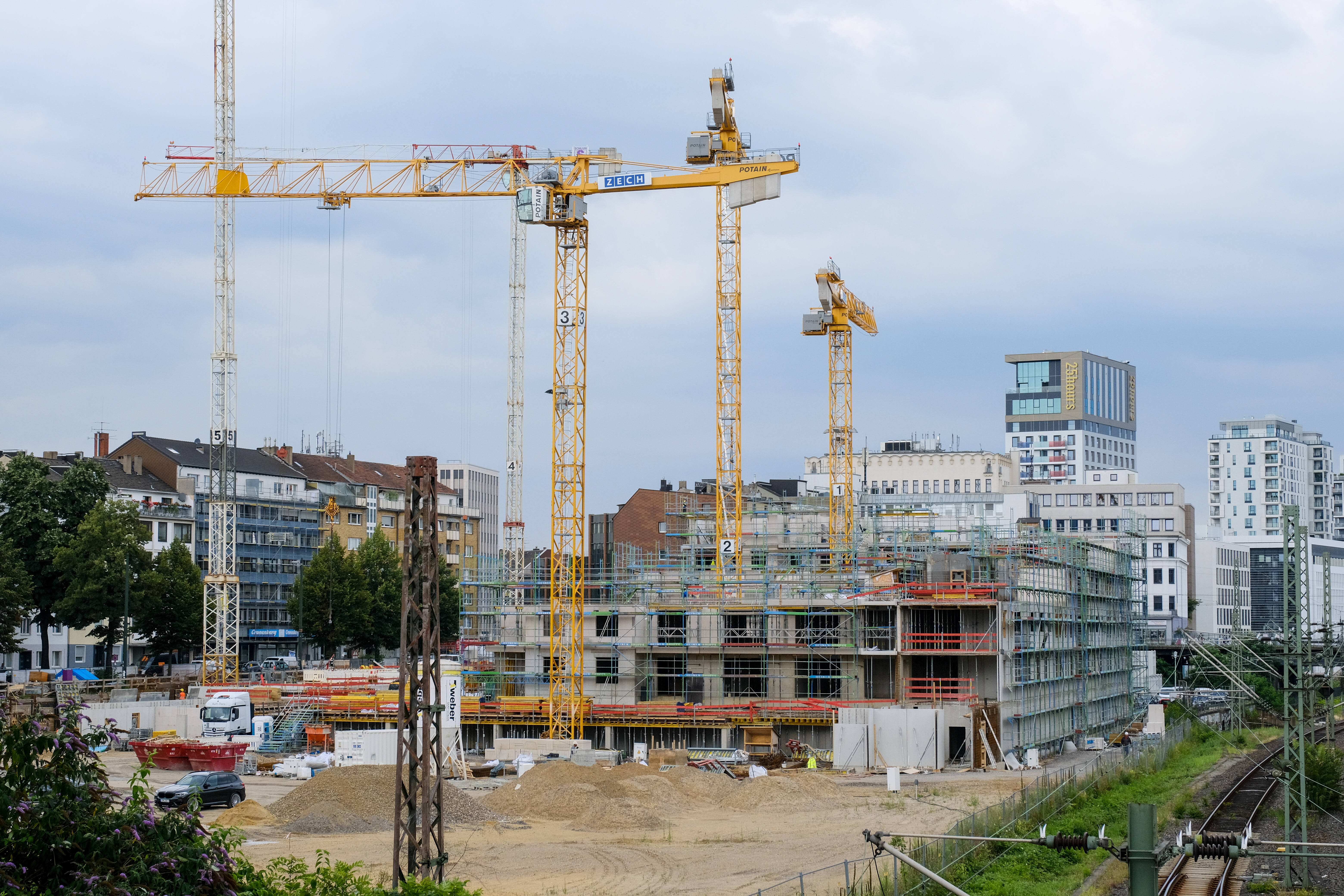 Gegen den Wohnungsmangel hilft nur bauen: Die SPD will deshalb 400.000 neue Wohungen errichten – pro Jahr.