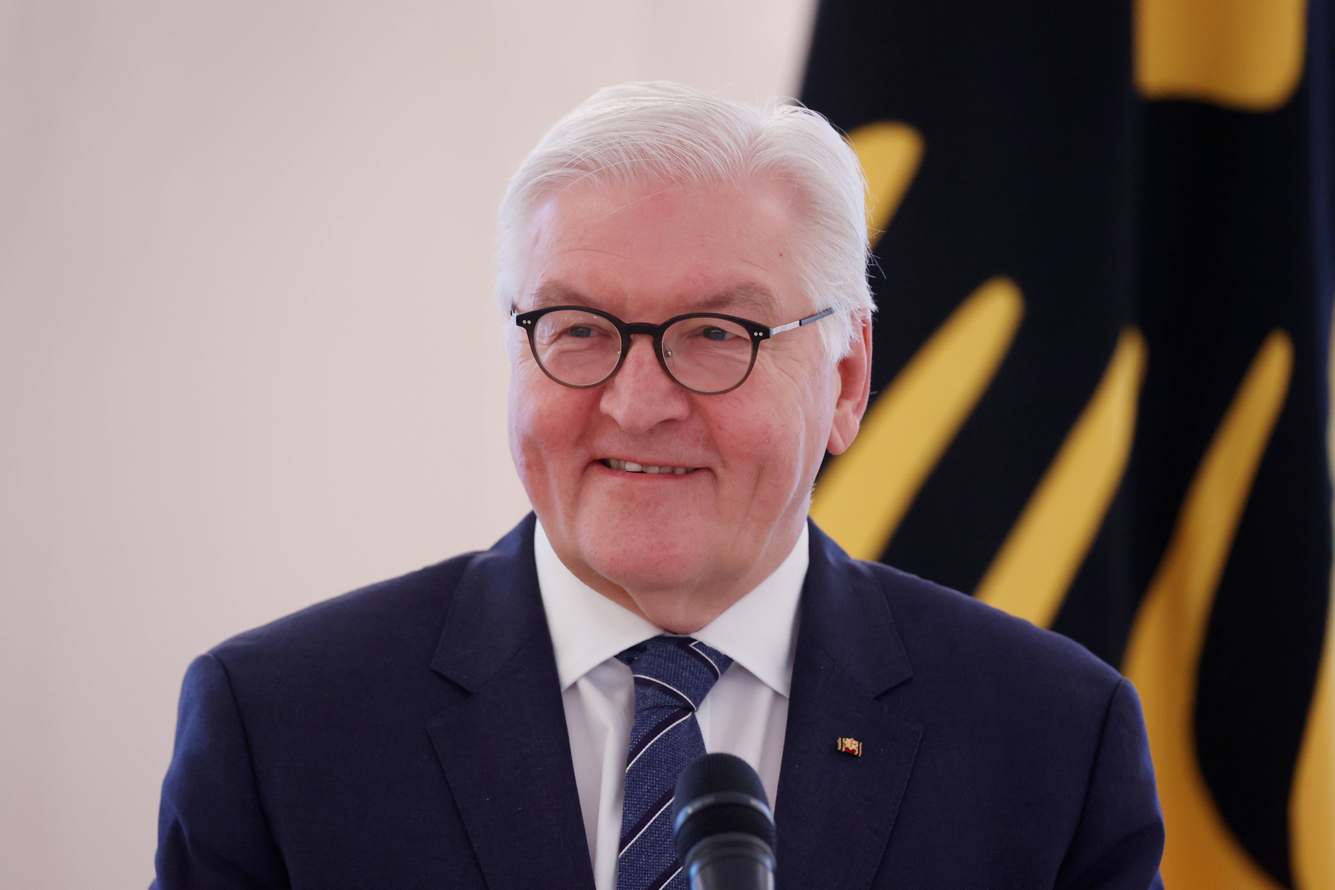 Bundespräsident Frank-Walter Steinmeier: Die Bundesversammlung wählte ihn am 13.02.2022 mit großer Mehrheit für eine zweite Amtszeit ins höchste Staatsamt.