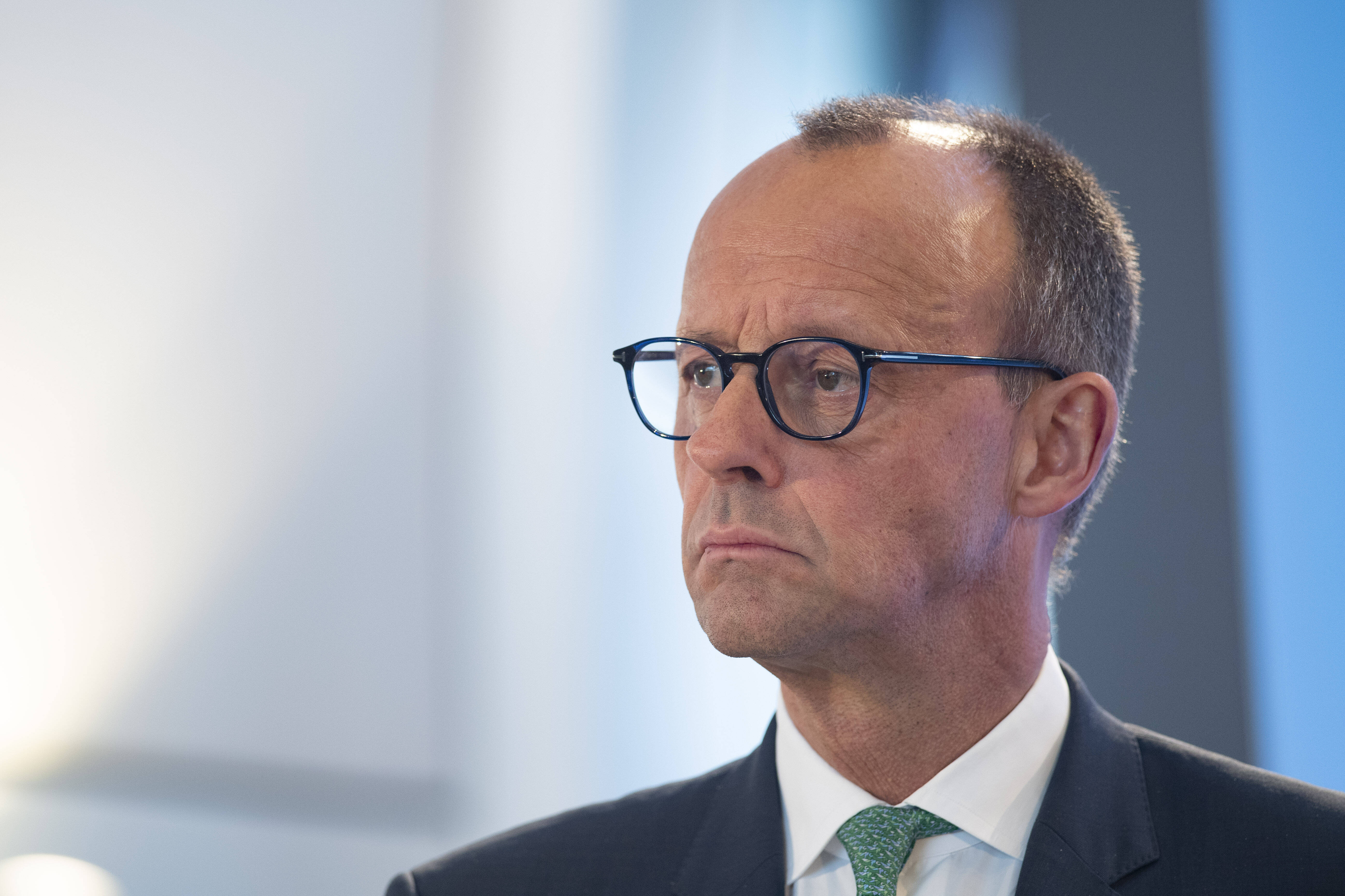 Reist mit wenig inhaltlichem Gepäck in die Ukraine: CDU-Parteichef Friedrich Merz. 