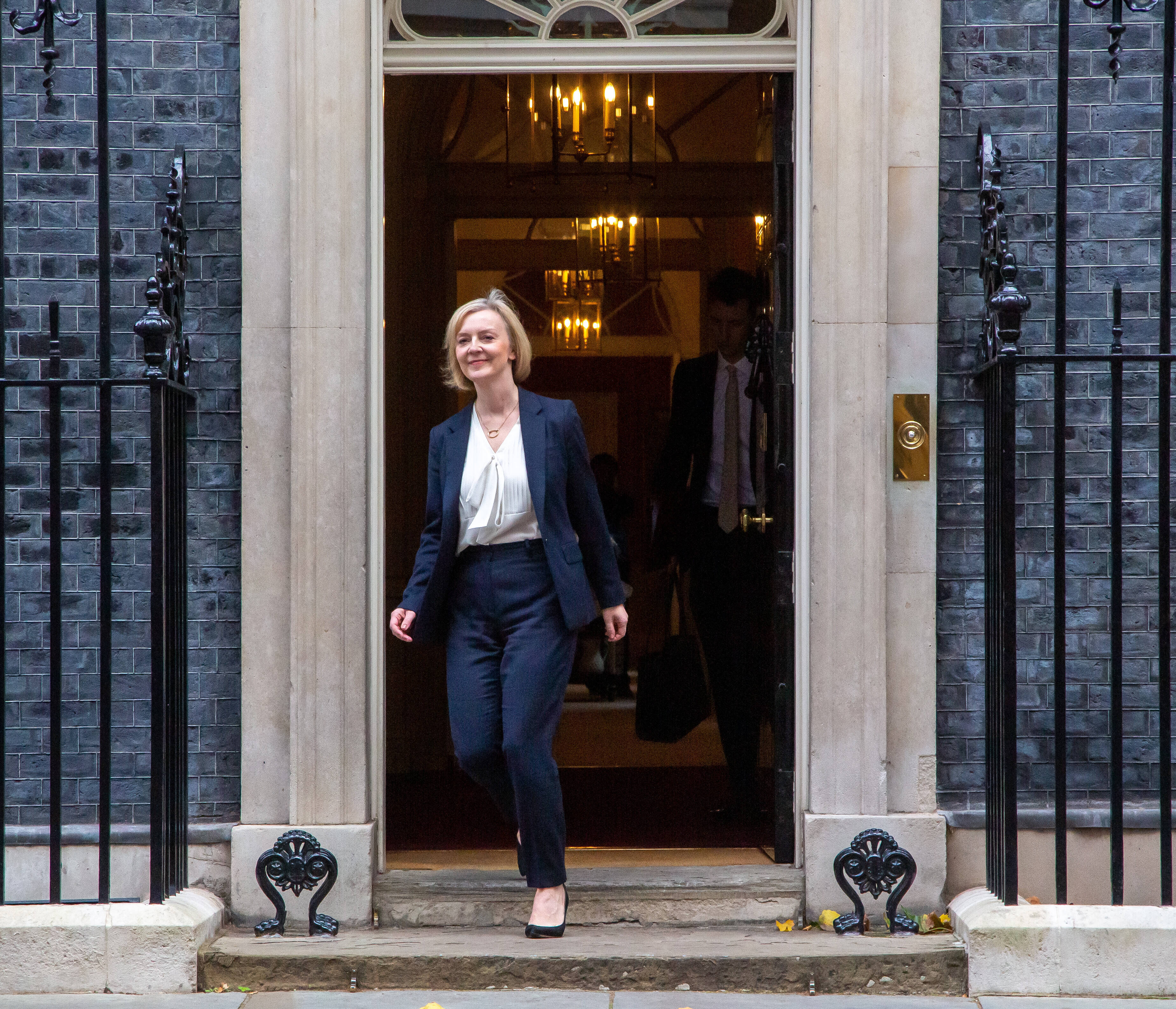 Auftritt zum Abgang: Eine 100-Tage-Bilanz wird es für Liz Truss nicht geben.