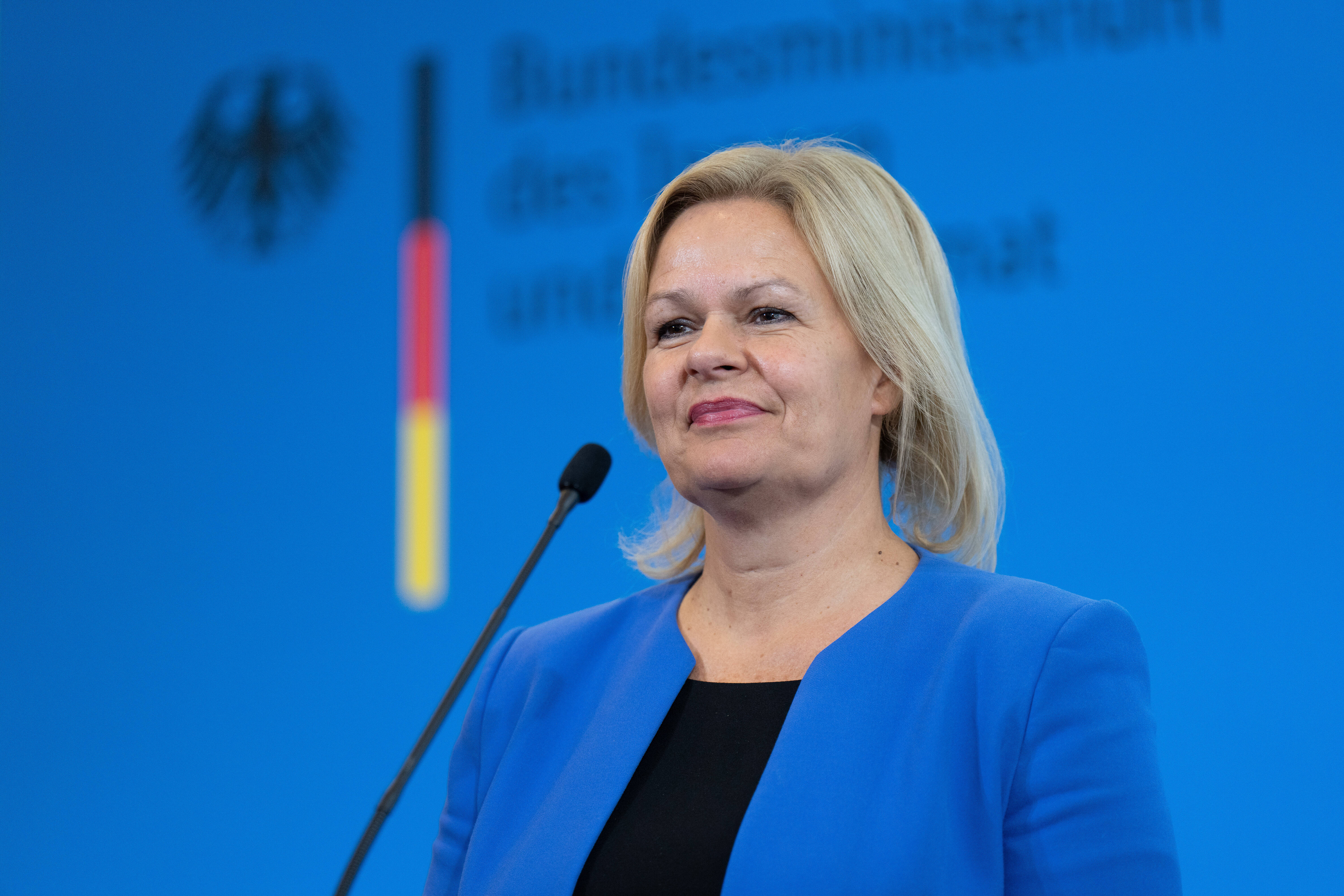 Nancy Faeser ist Bundesinnenministerin.