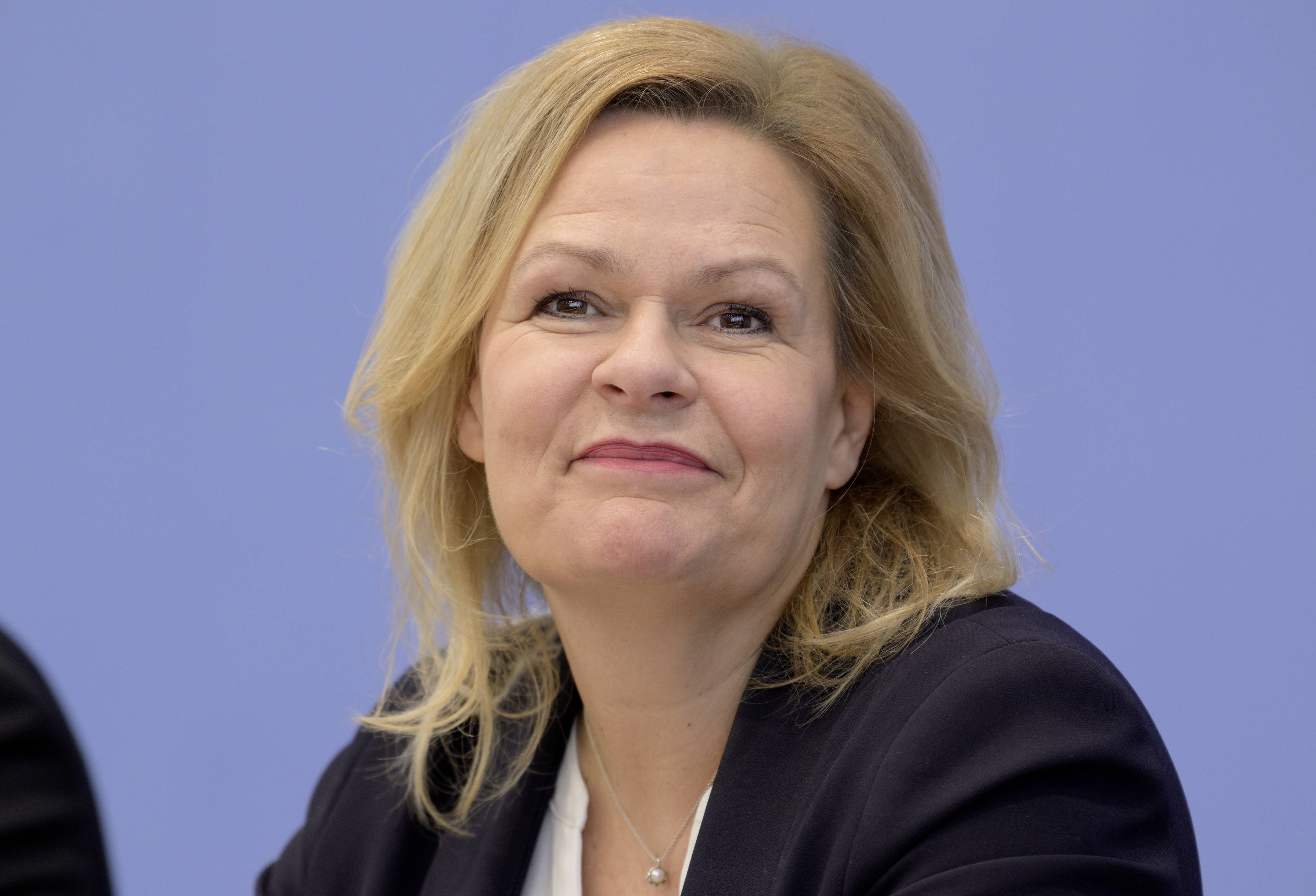 Liegt mit ihren Angaben zu Geflüchteten aus der Ukraine richtig: Bundesinnenministerin Nancy Faeser