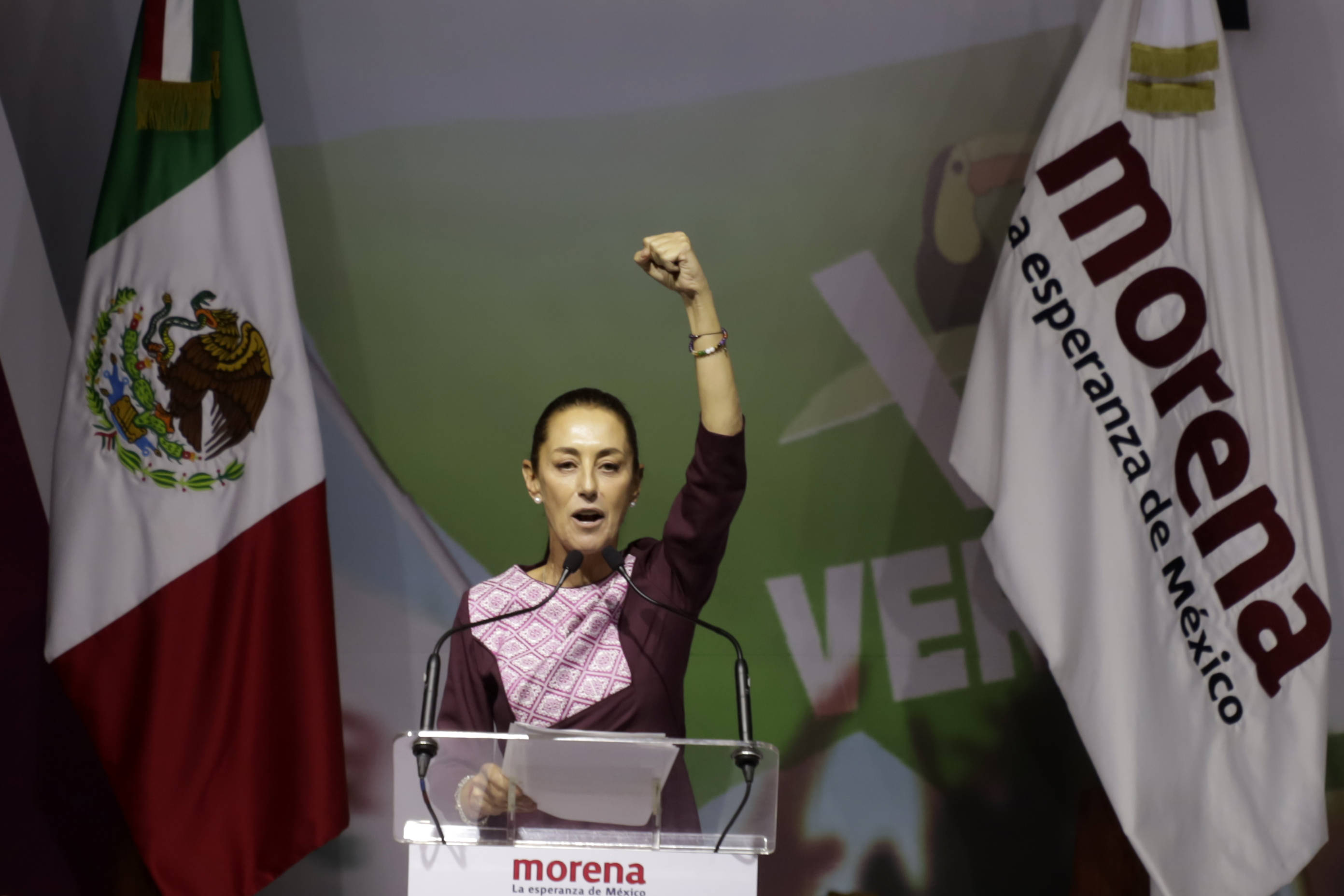 Claudia Sheinbaum hat gute Chancen, als erste Frau Präsidentin von Mexiko zu werden.