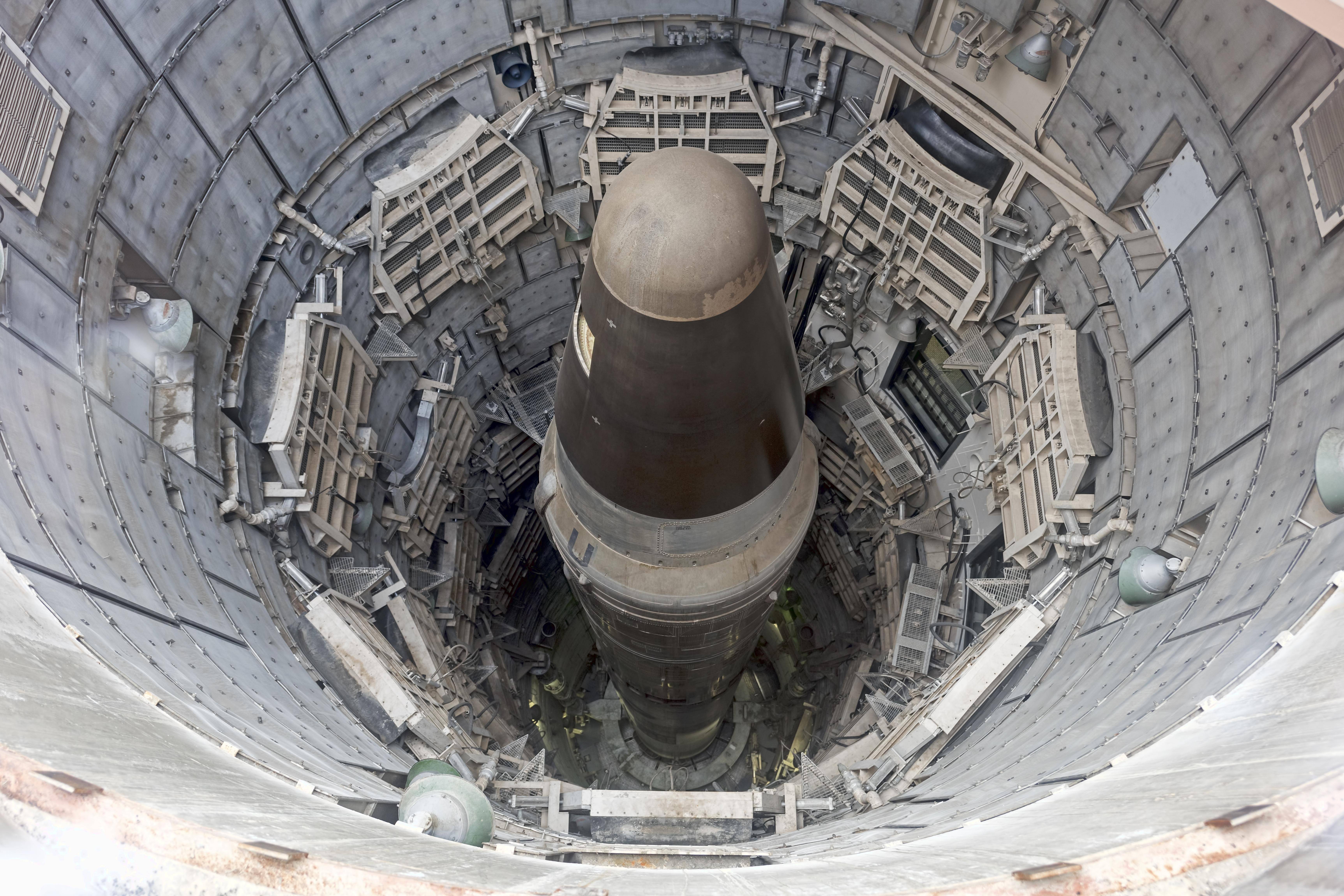 Atomrakete im Silo: Atomare Abschreckung ist keine Garantie für echte gemeinsame Sicherheit.