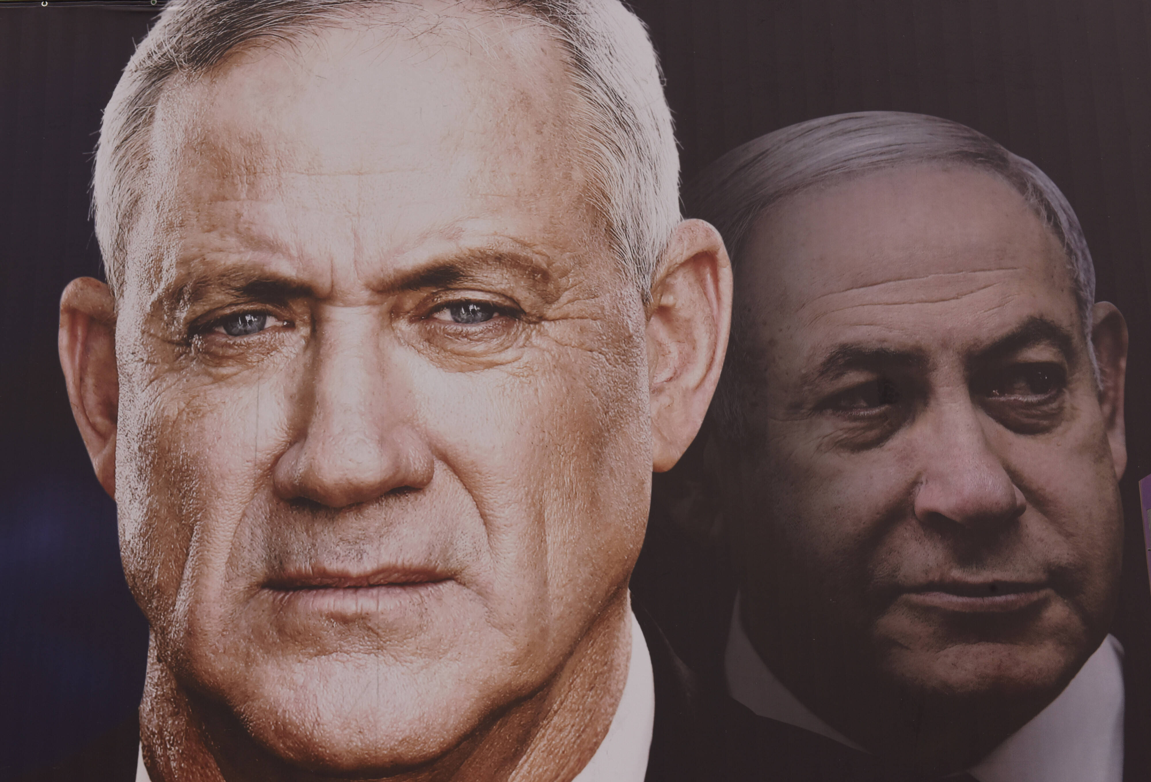 Von Gegnern zu Partnern: Benny Gantz und Benjamin Netanyahu wollen künftig gemeinsam Israel regieren.