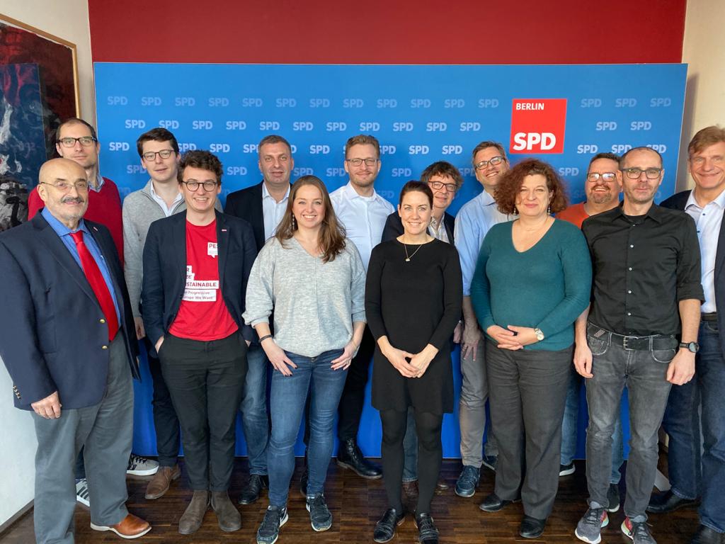 Viel vor im neuen Jahr: Vertreter*innen der SPD International bei ihrem Treffen im Dezember 2019 in Berlin