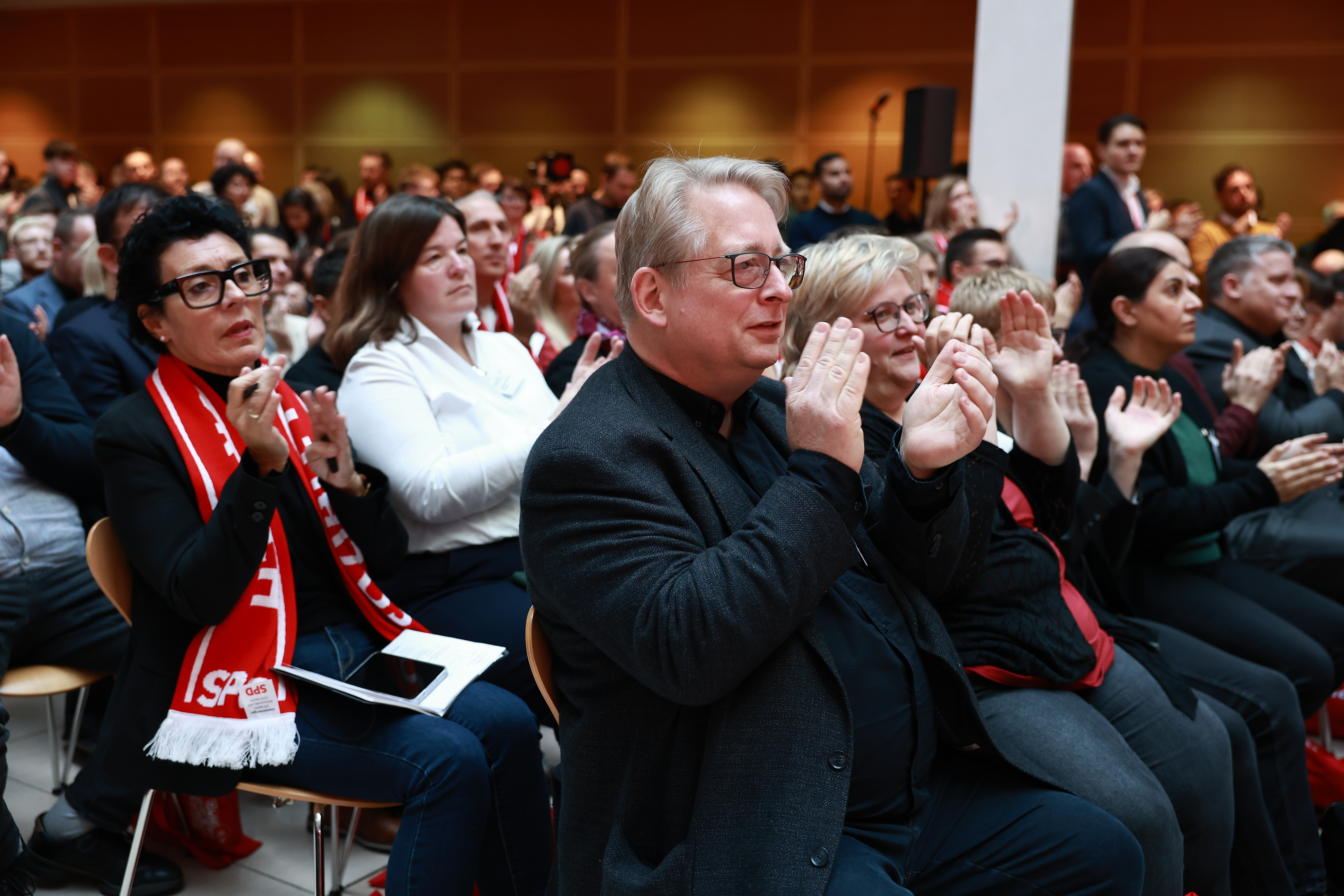 Wahlsiegkonferenz im Willy-Brand-Haus