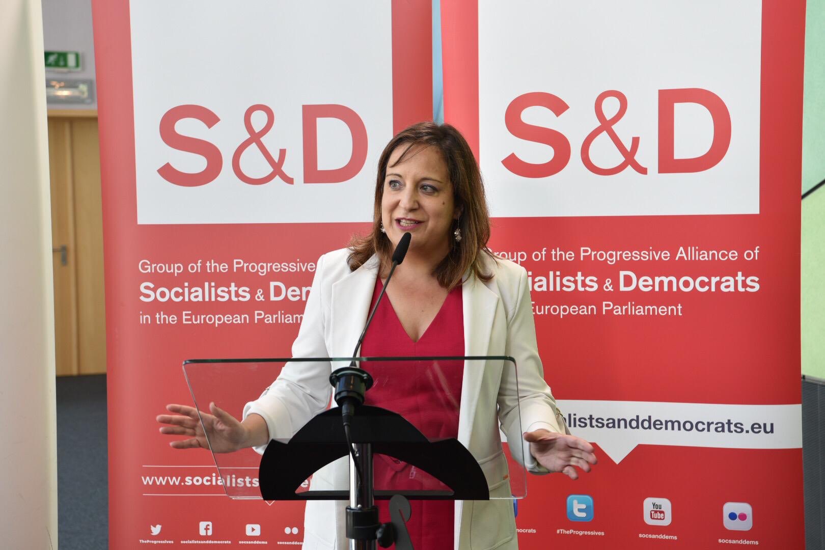 Neue Vorsitzende der Sozialdemokraten im Europaparlament: Iratxe García Pérez