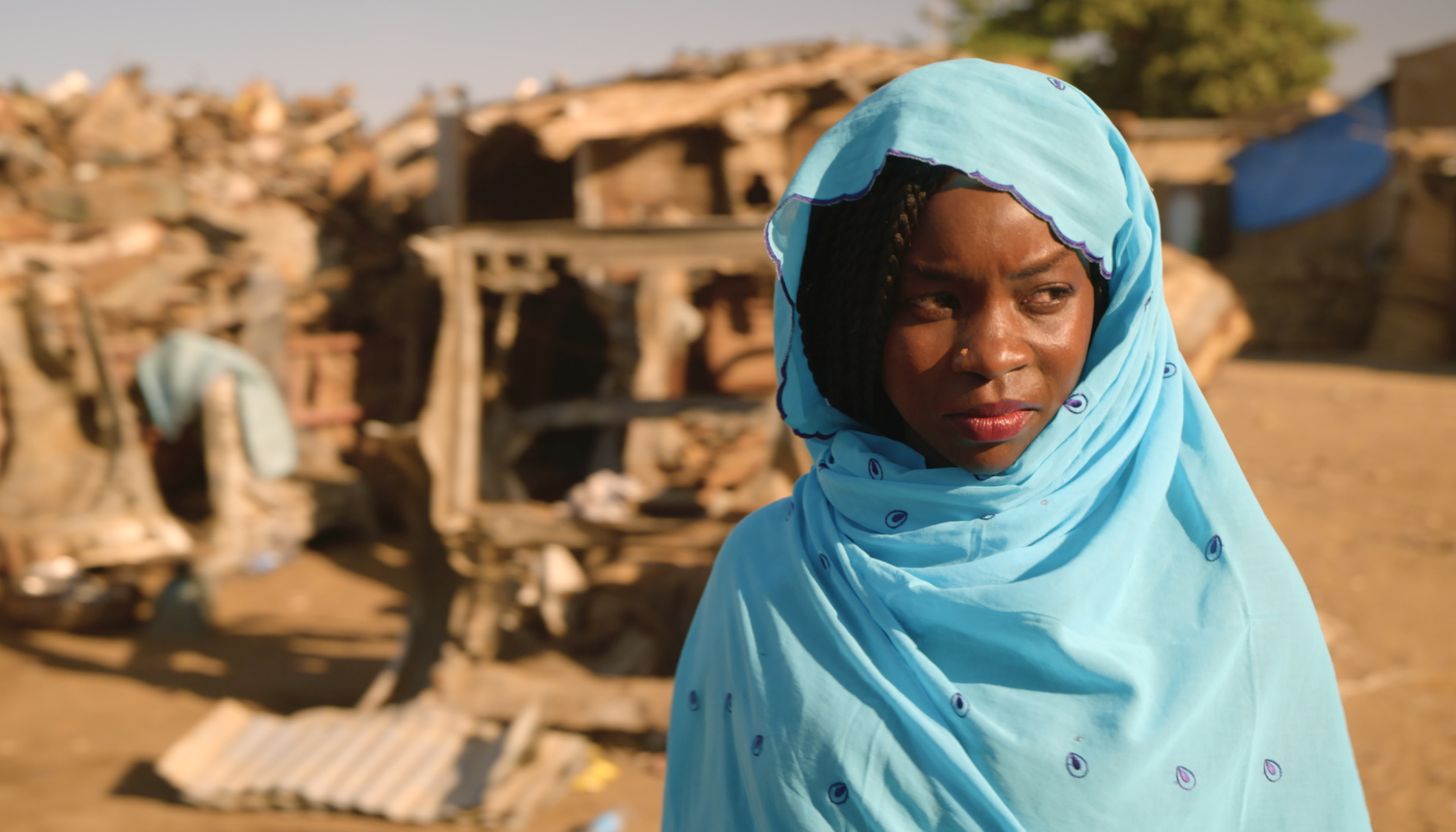 Amina (Achouackh Abakar Souleymane) verteidigt mit allen Mitteln ihren Platz in der konservativen Männerwelt.