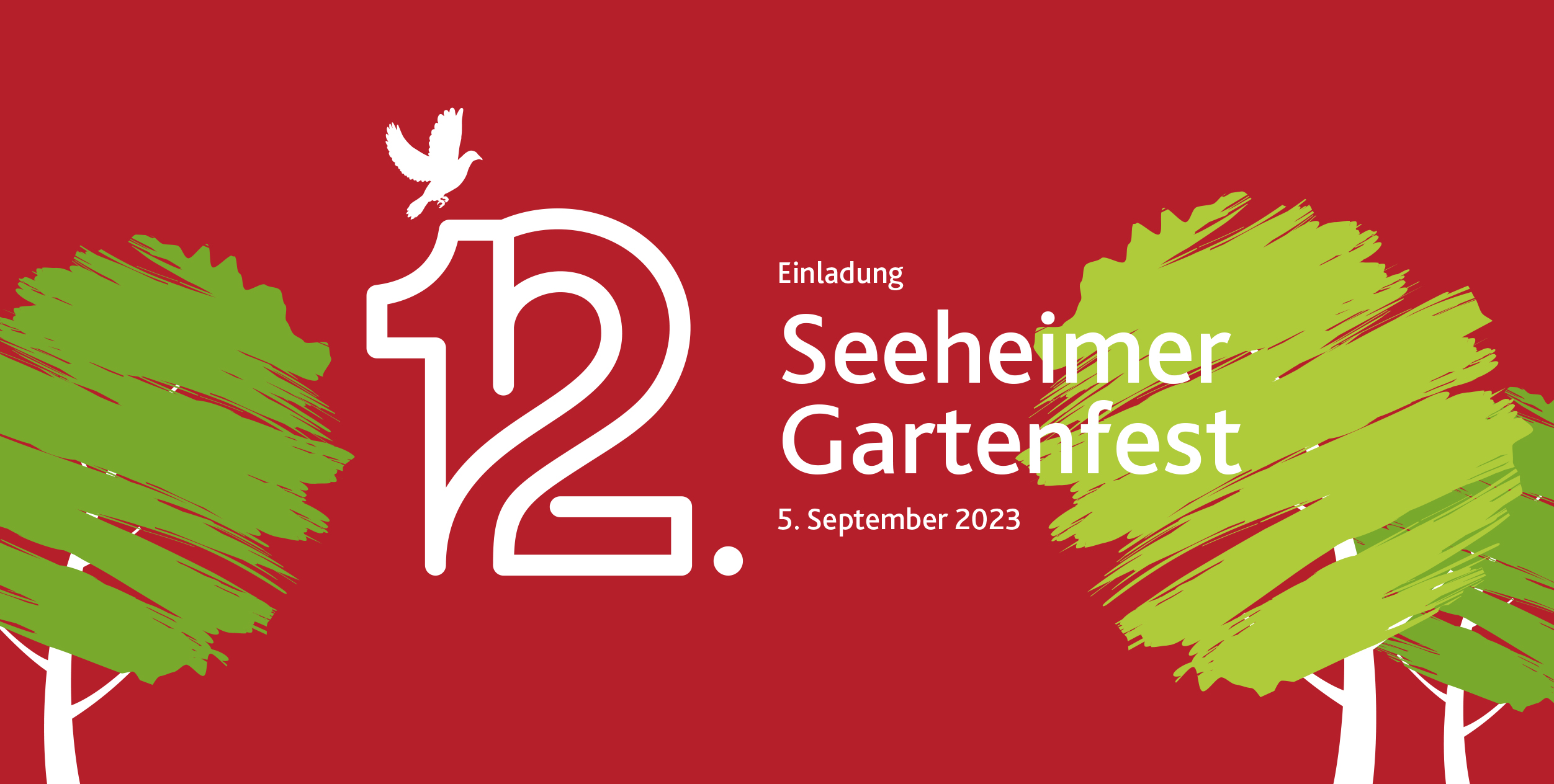 Am 5. September findet das 12. Gartenfest des Seeheimer Kreises statt. Wir verlosen drei mal zwei Karten.