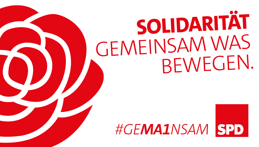 GEMA1NSAM: Wegen Corona setzen SPD und DGB in diesem Jahr am 1. Mai auf das Internet.