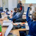 Blick in ein Klassenzimmer