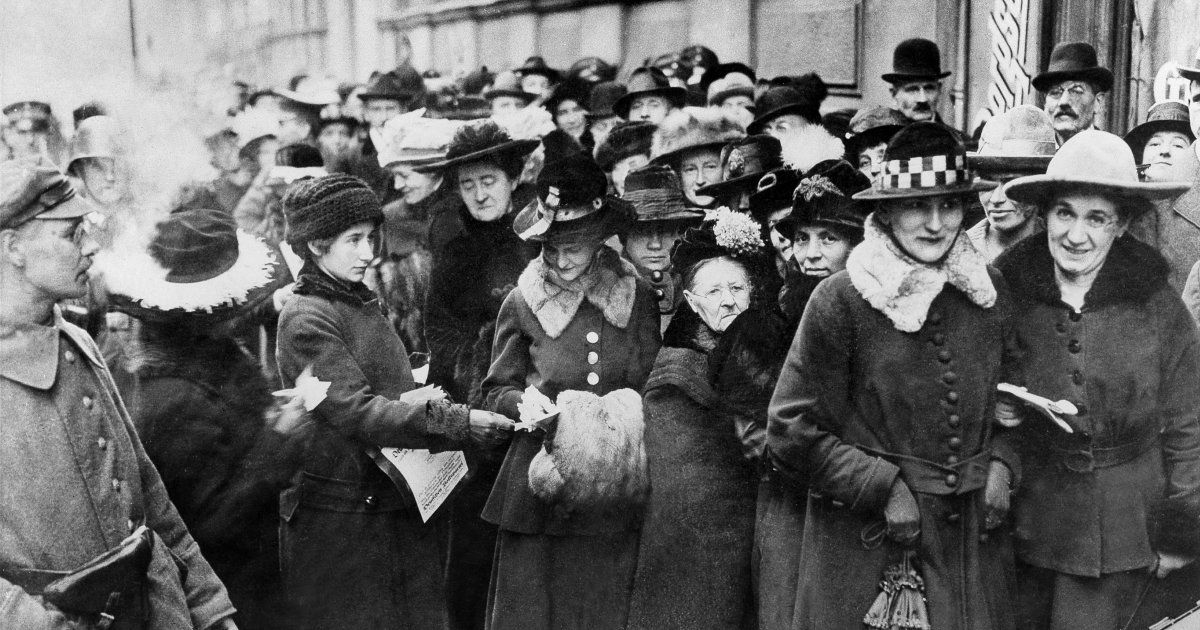 Was Durften Frauen Früher Nicht 19. Januar 1919: Als Frauen in Deutschland zum ersten Mal wählen