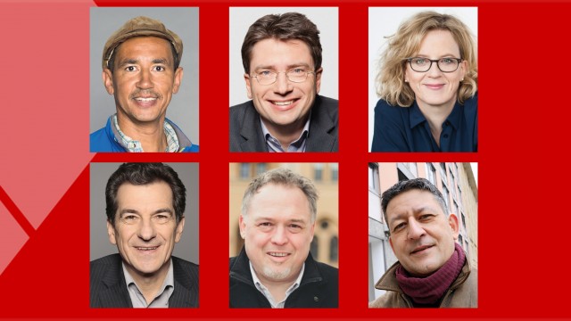 Wer führt künftig die Bayern-SPD? Uli Aschenbrenner, Florian von Brunn, Natascha Kohnen, Klaus Barhel, Markus Käser oder Gregor Tschung (von oben links nach unten rechts)